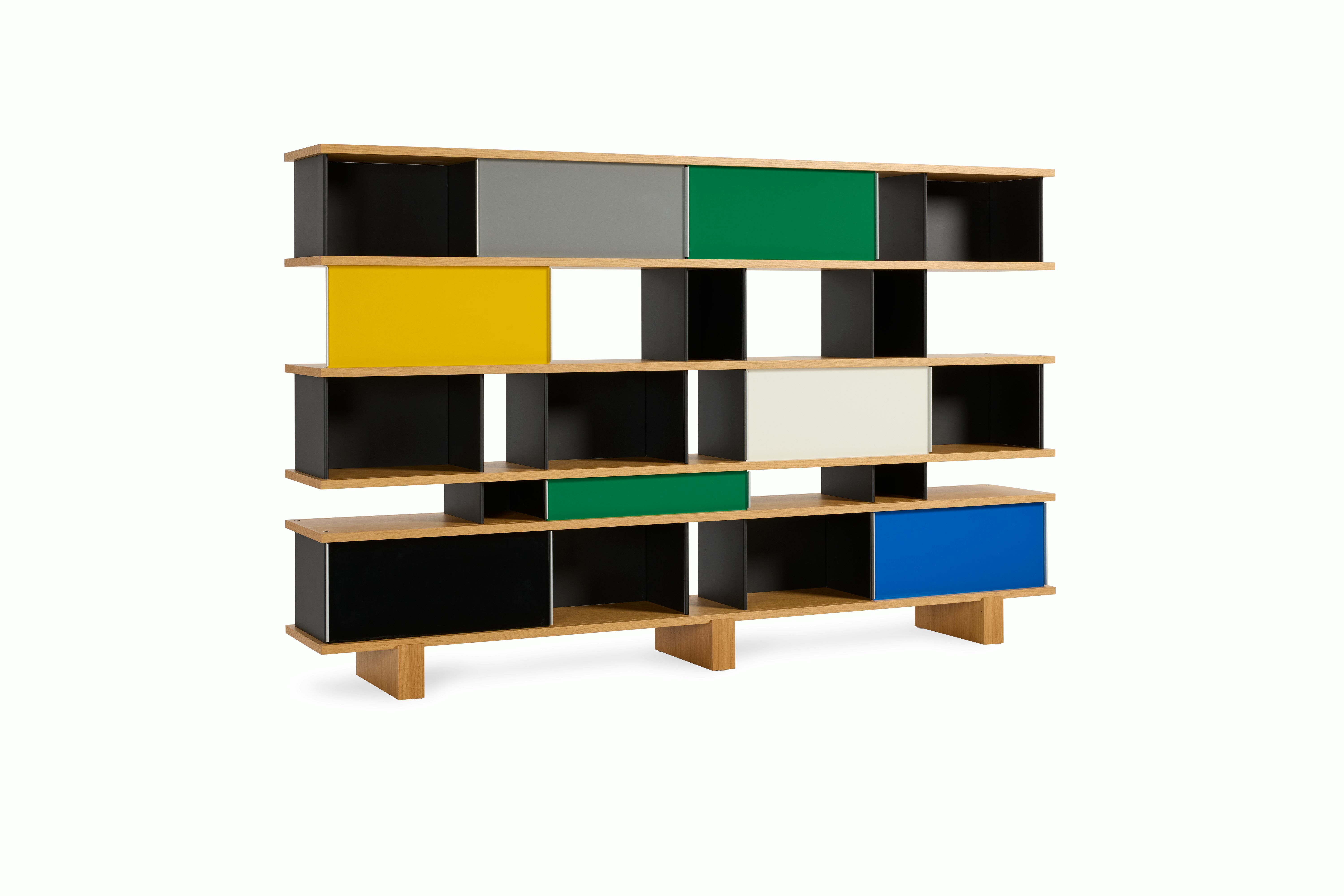 Nuage Shelving - Large, Natural Oak, Multi	