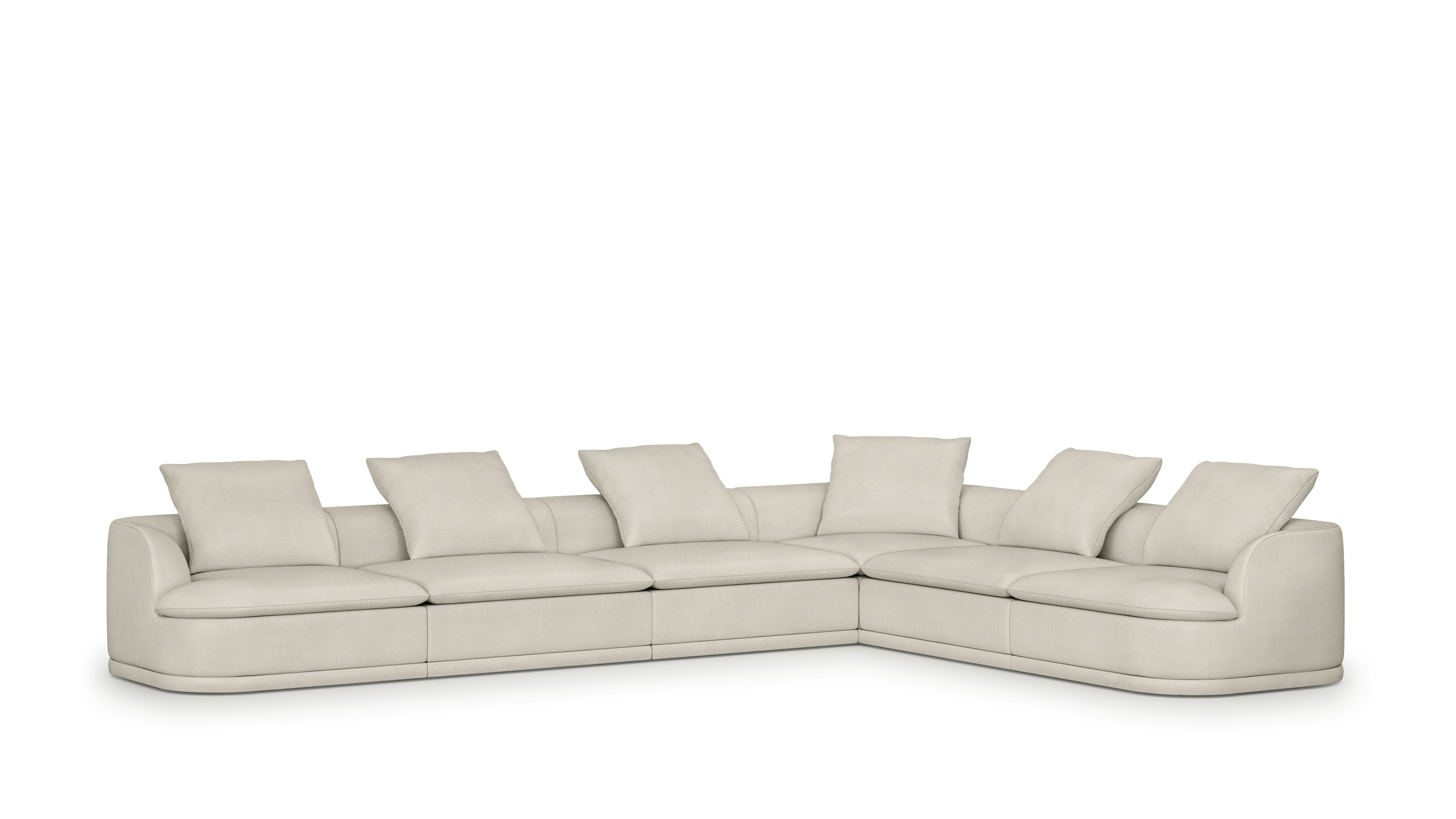 Atlason Composed Modular Sofa Extended Corner Sectional