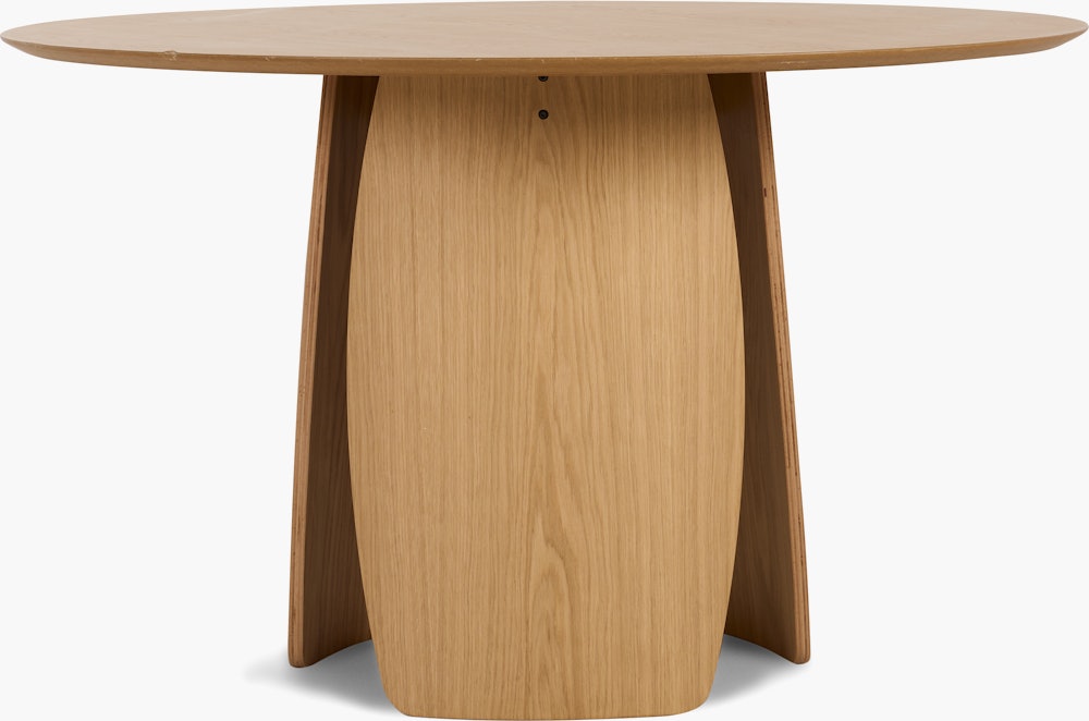 Lorea Dining Table - oak,  round