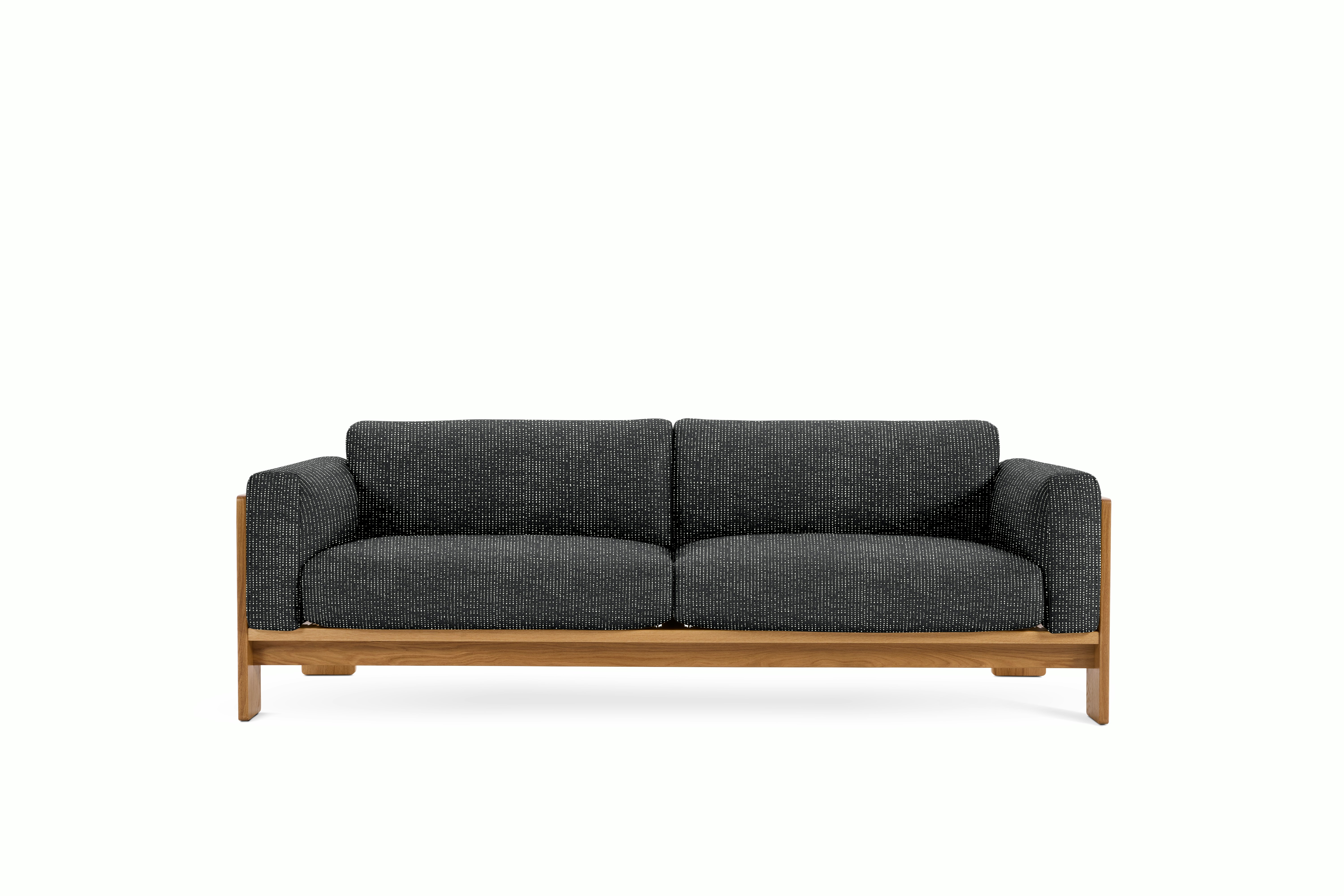 Bastiano Sofa - Prestini,  Oak / White,  Oak