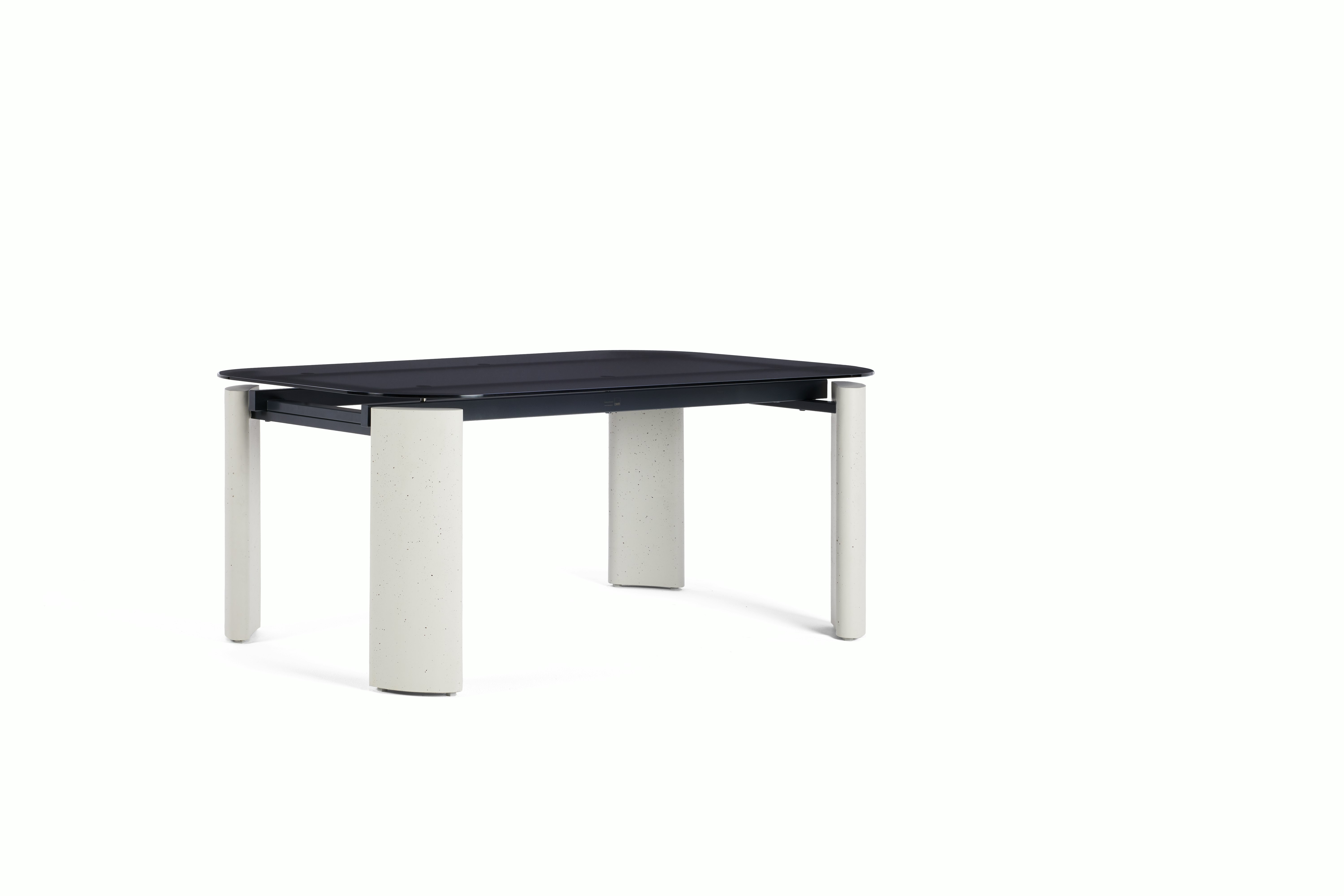 Paku Paku Dining Table - 75 inch, Smoke