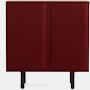 Tacito Sideboard - burgundy,  mint
