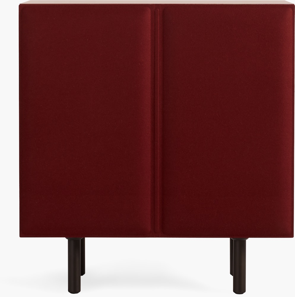 Tacito Sideboard - burgundy,  mint