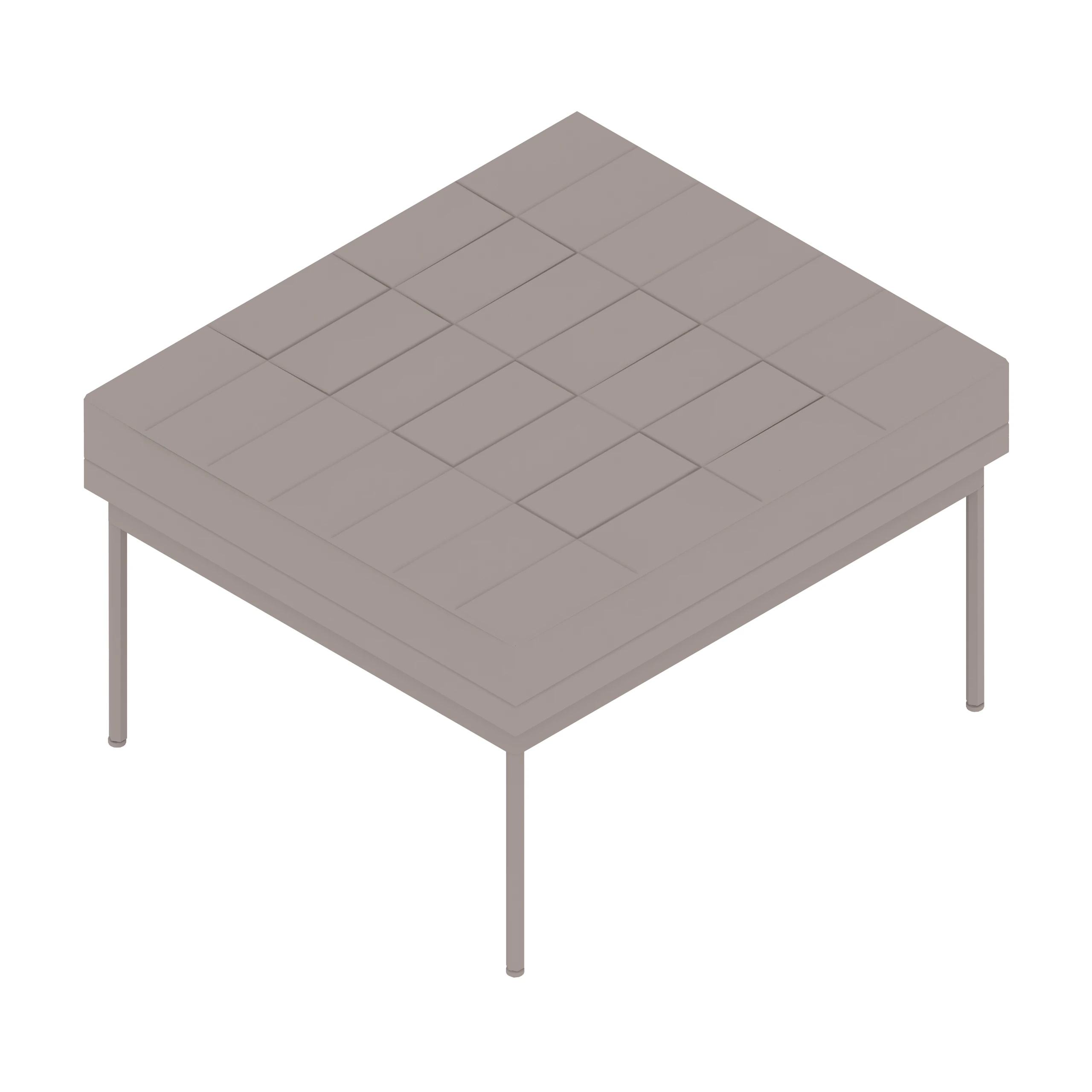 A generic rendering - Tuxedo Component Sofa and Ottoman | Ottoman