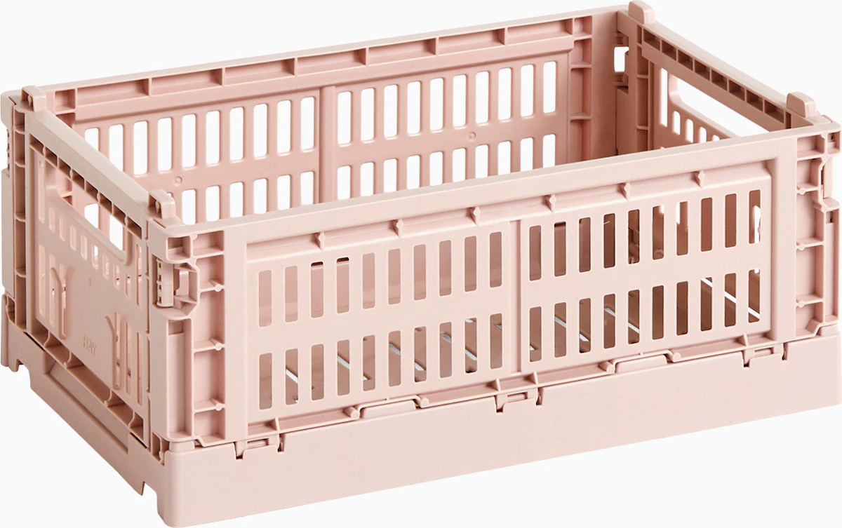 Blush HAY Recycled Colour Crate