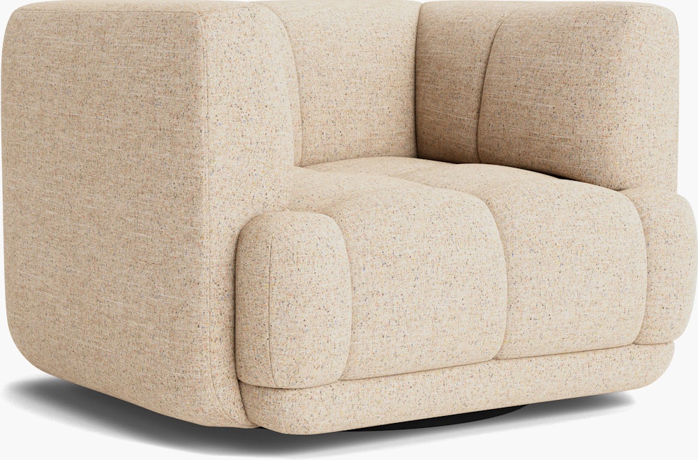 Quilton Swivel Chair - Bolgheri , Natural