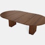 Plush Extension Dining Table - walnut
