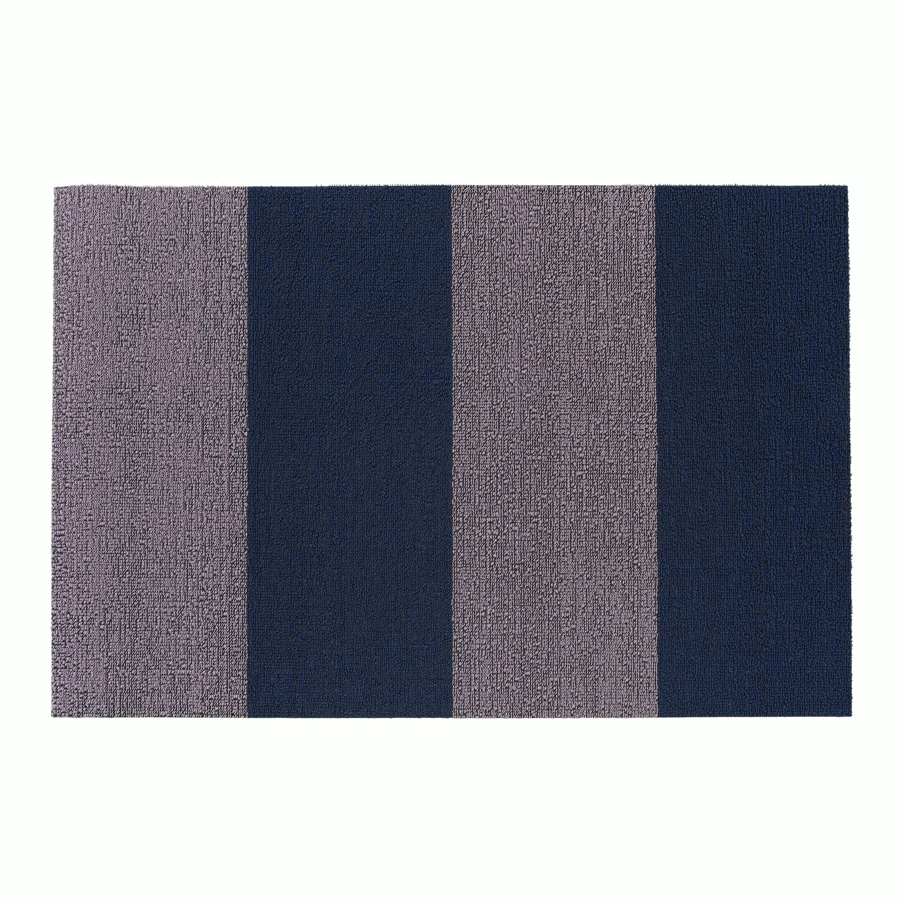 Duo Stripe Shag Mat