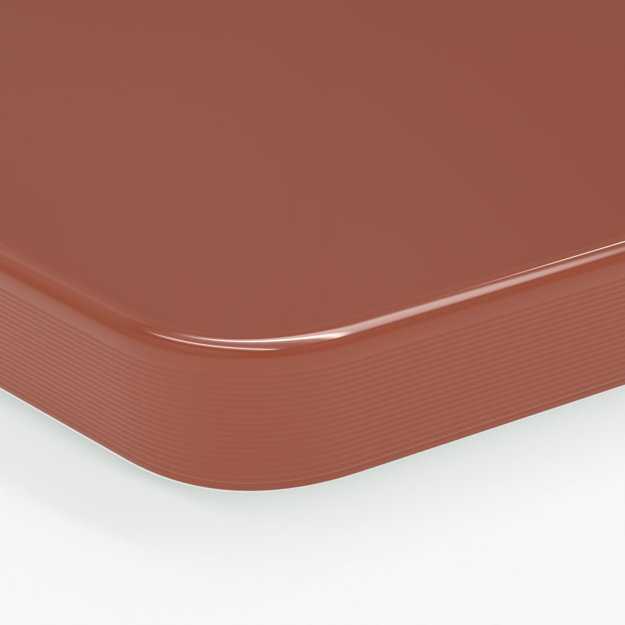 Back-Painted Glass Iron Red - HM X Hay
