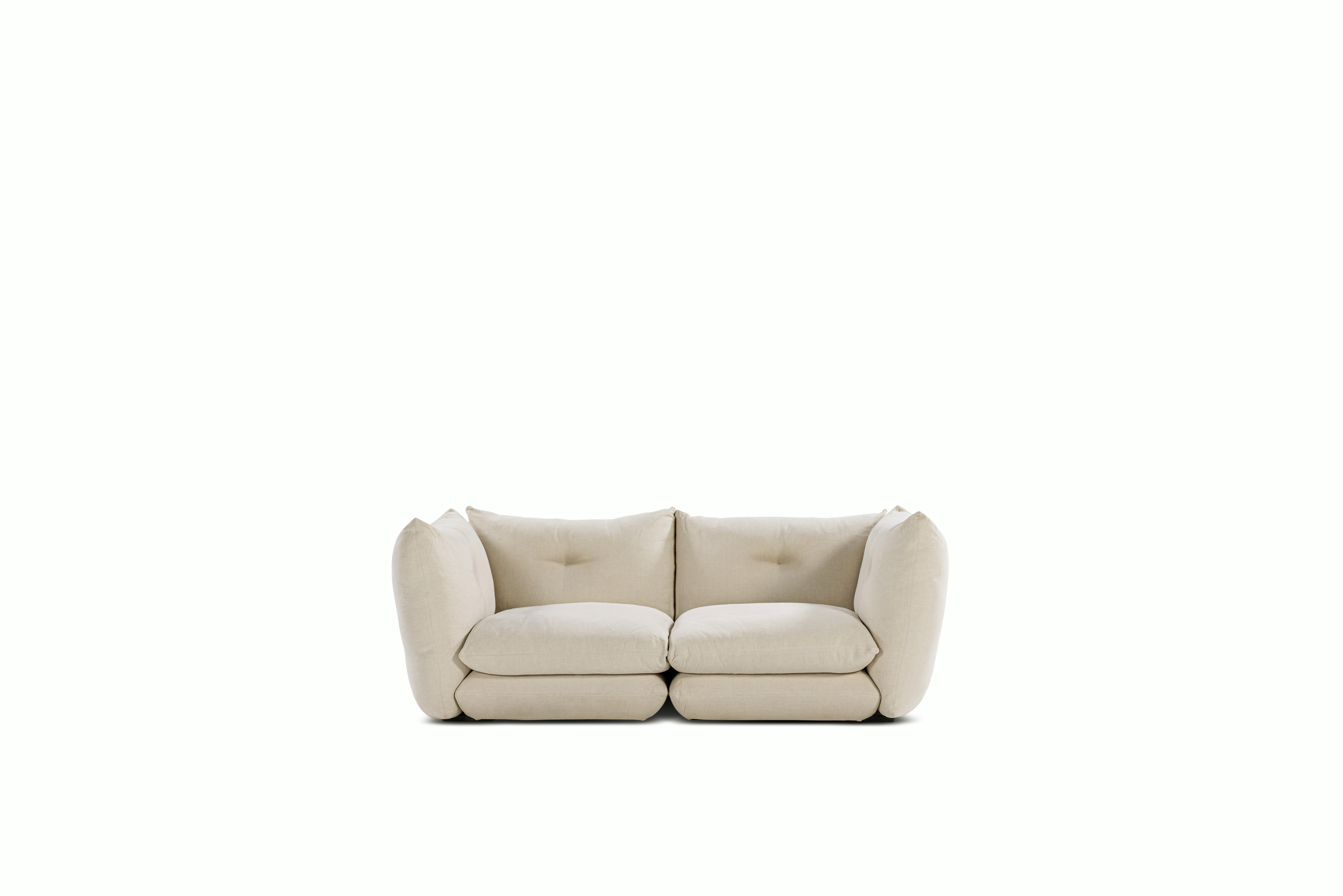Perron Pillo Sofa, Two Seater