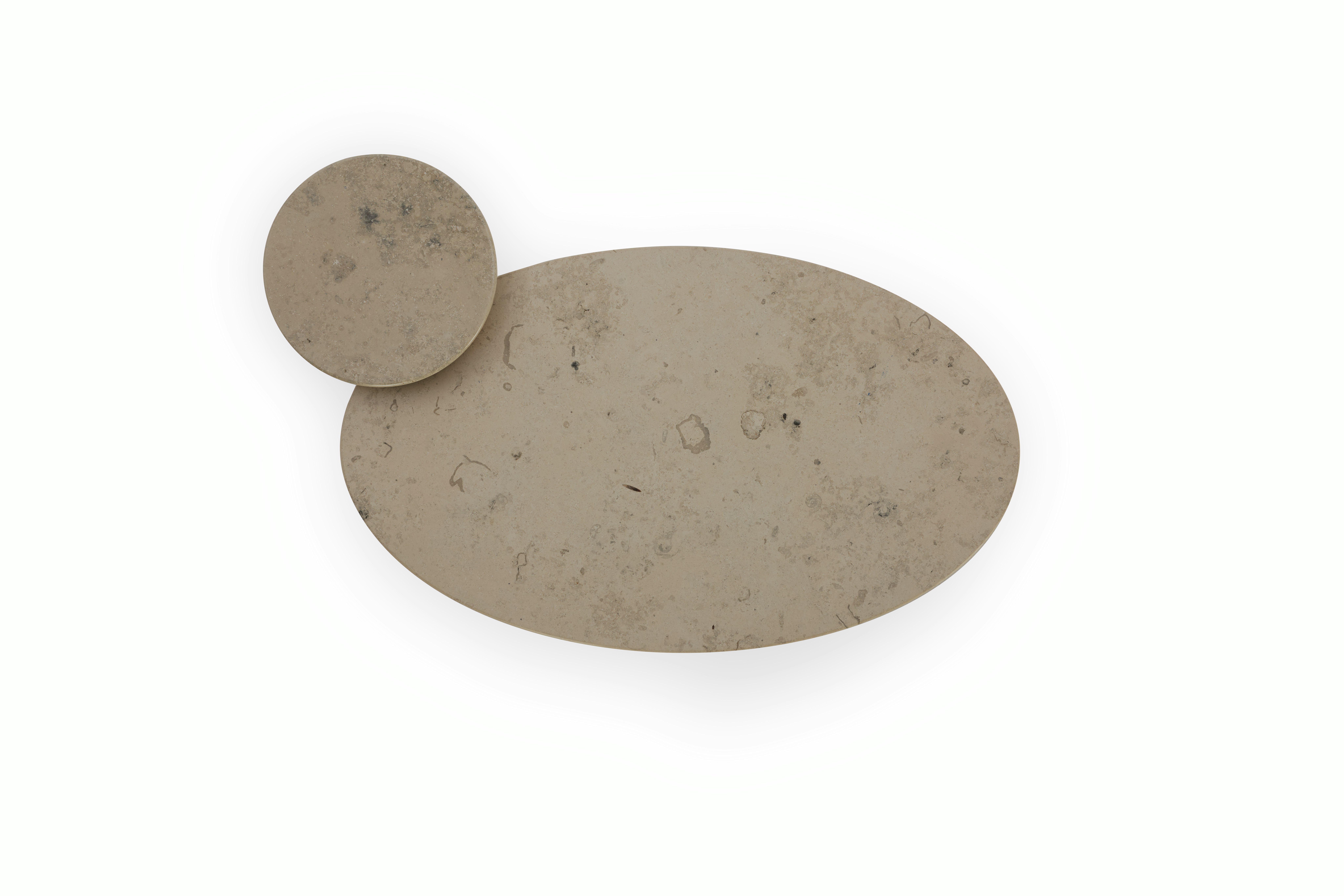 A detailed look at Pinna Coffee Table in Jura Blau Oak.