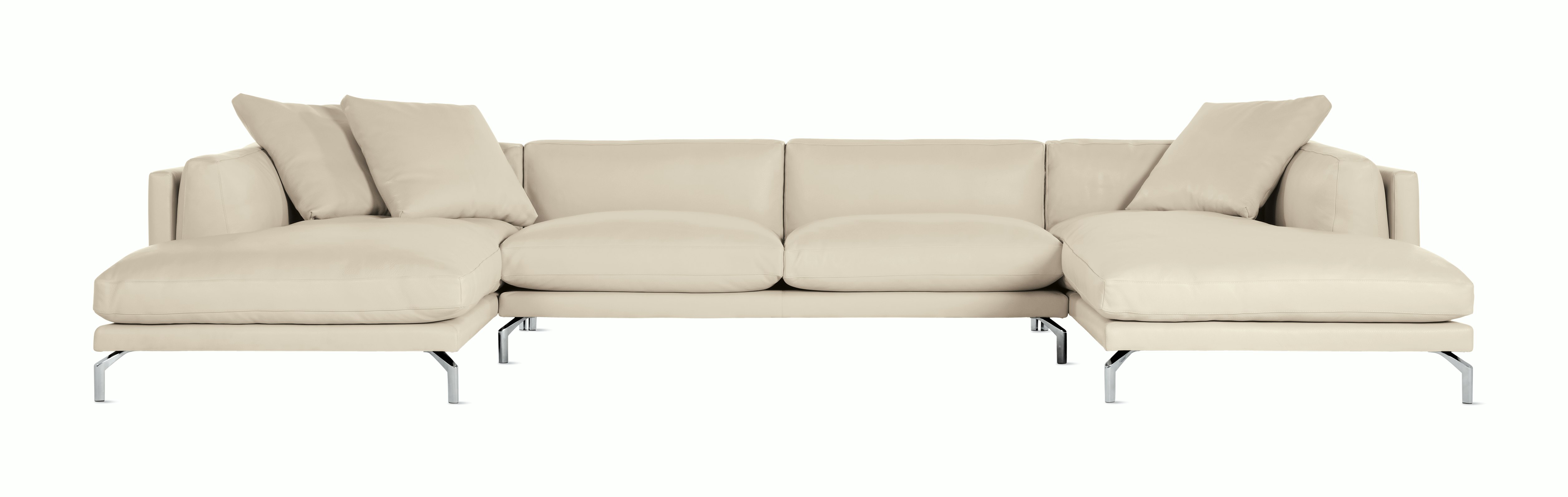 Como Double Chaise Sectional