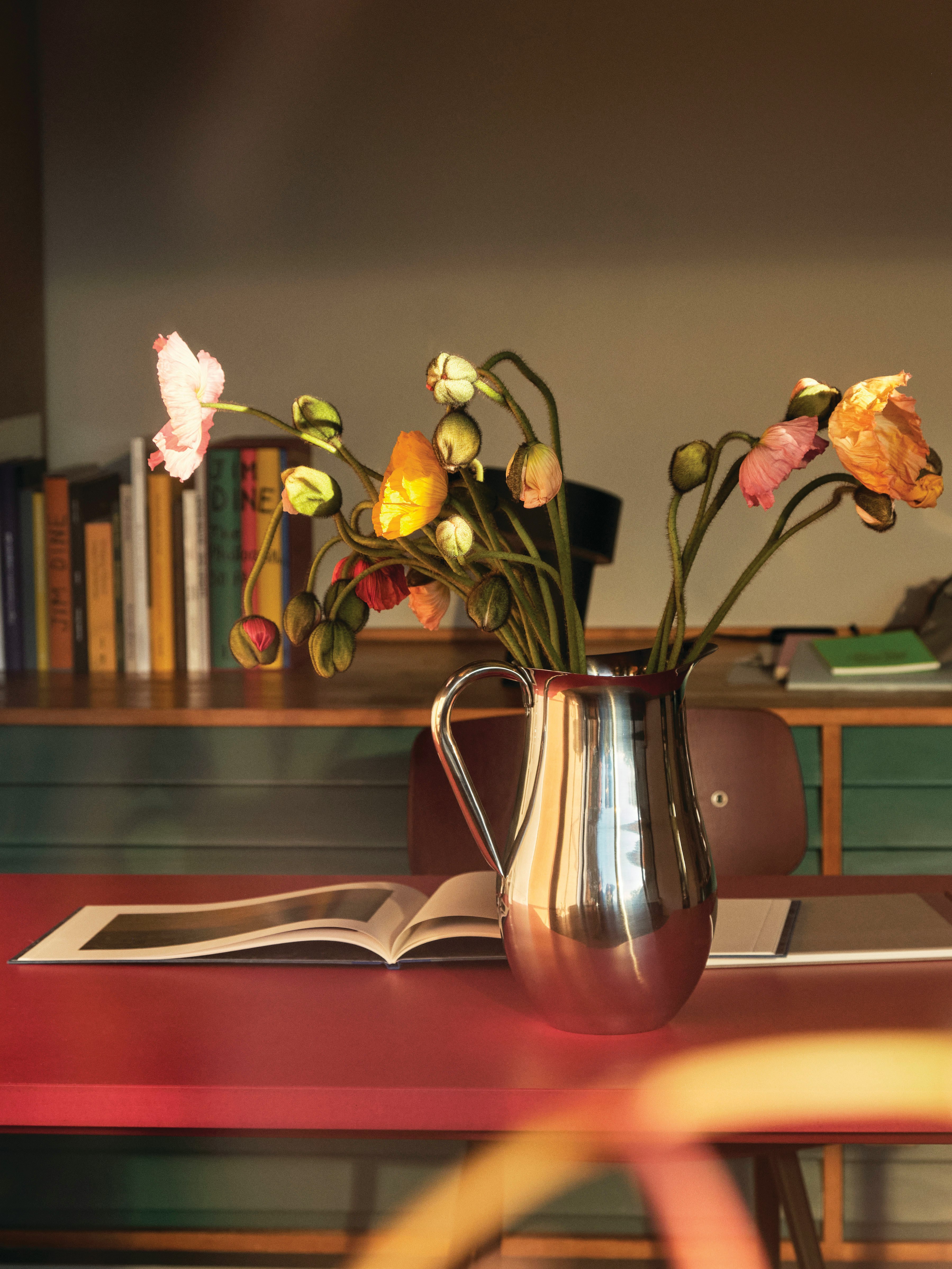 Indian Steel Pitcher