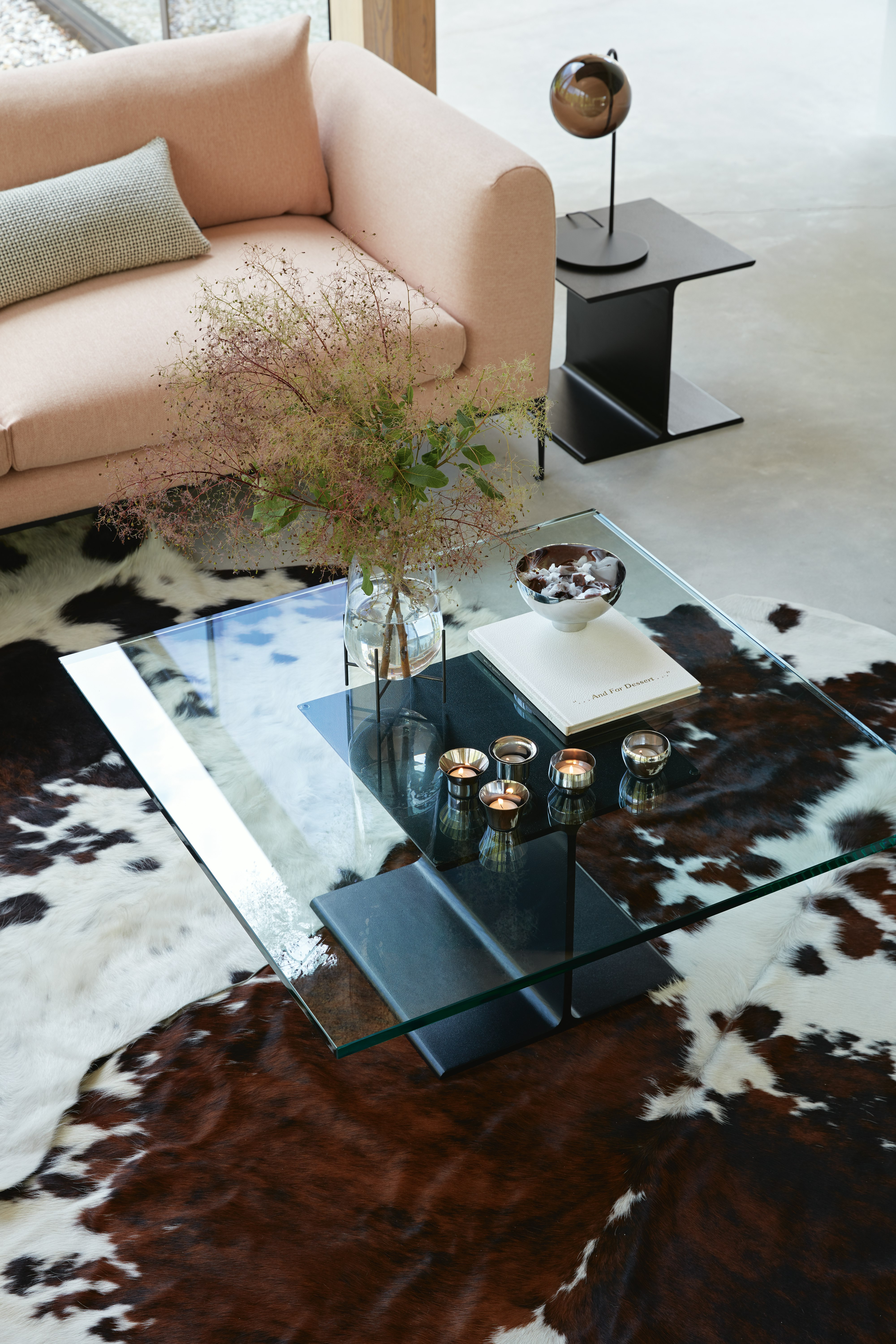 I Beam Side Table