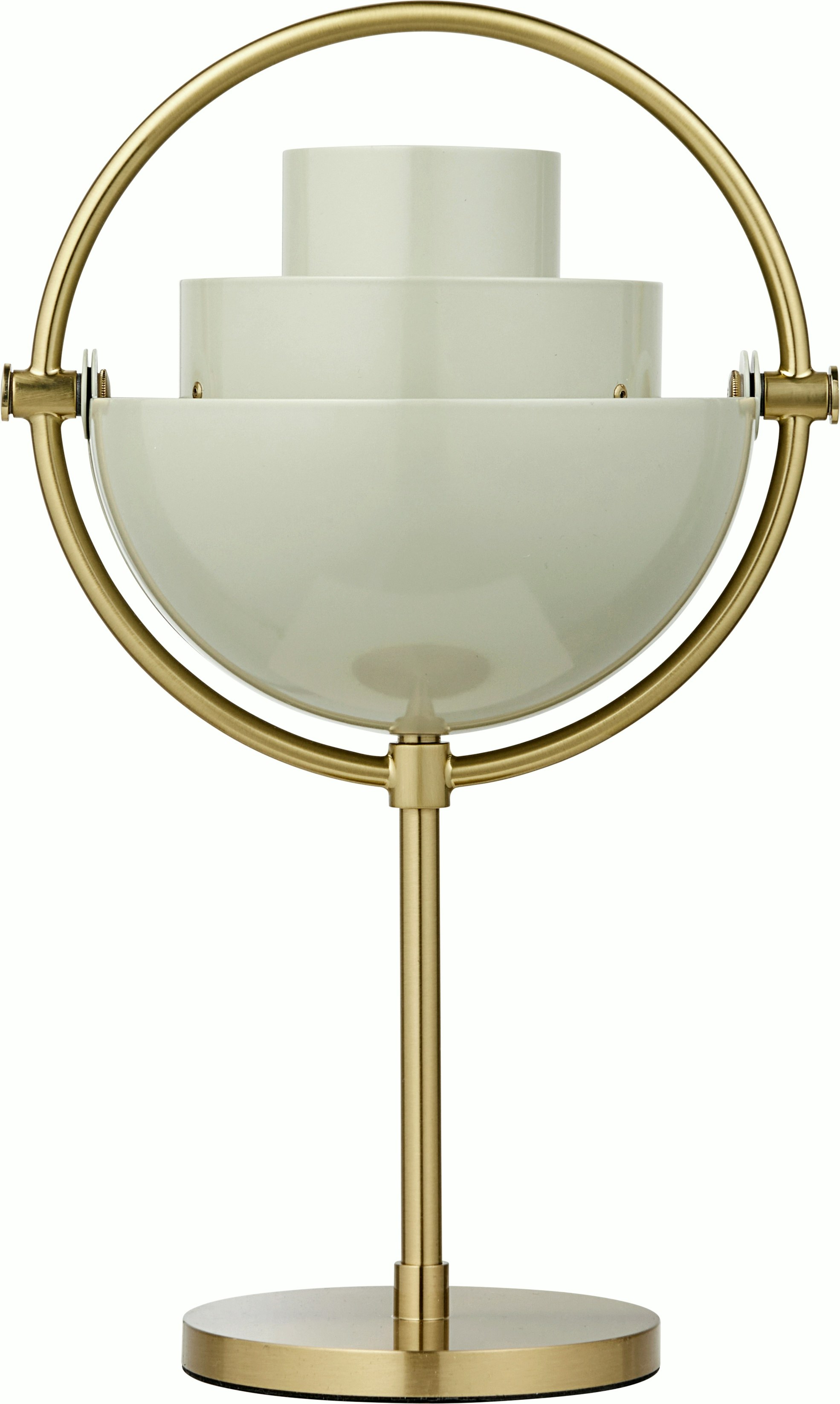 Multi Lite Portable Lamp - Pastel Gray, Brass