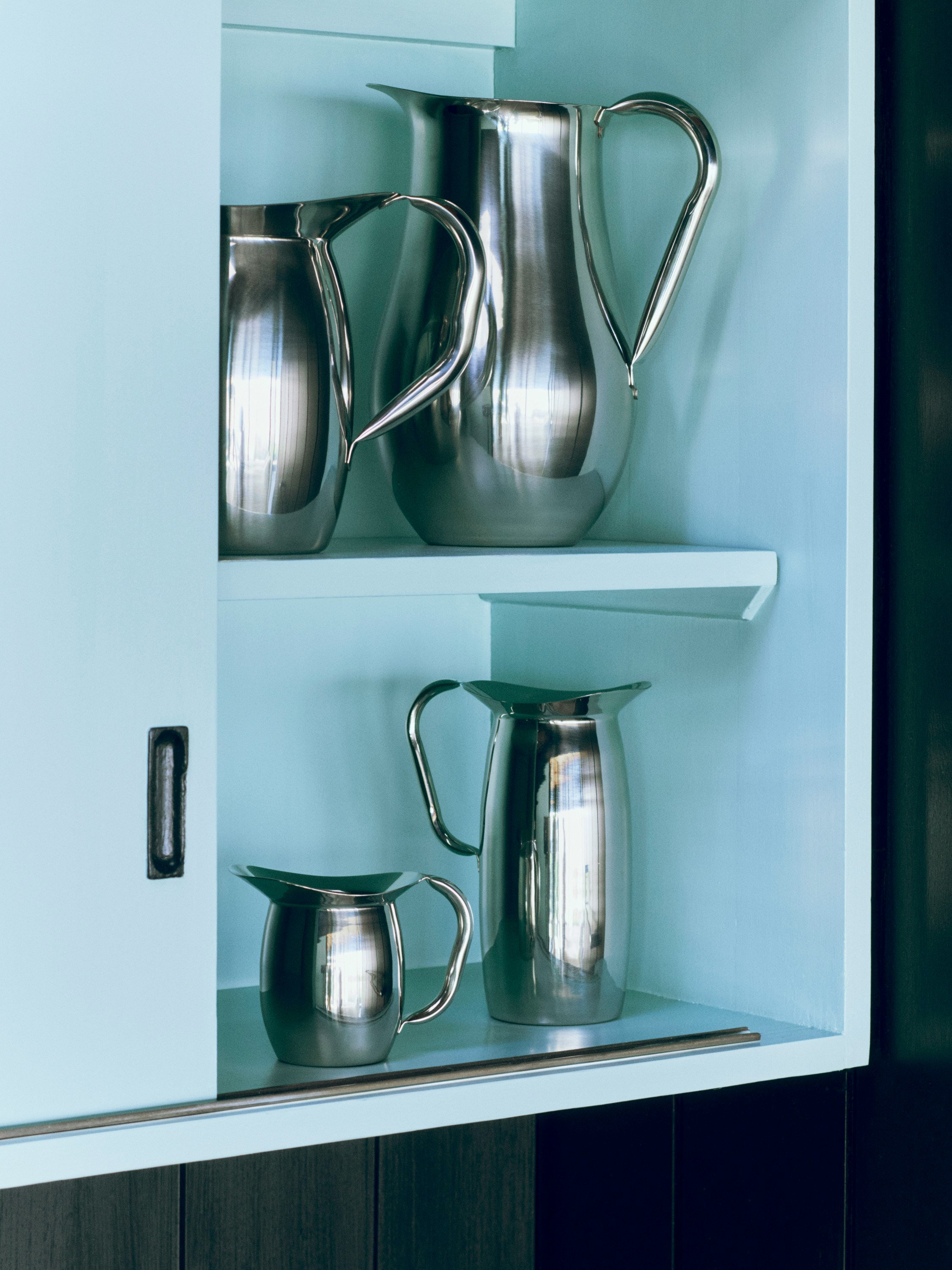 Indian Steel Pitcher