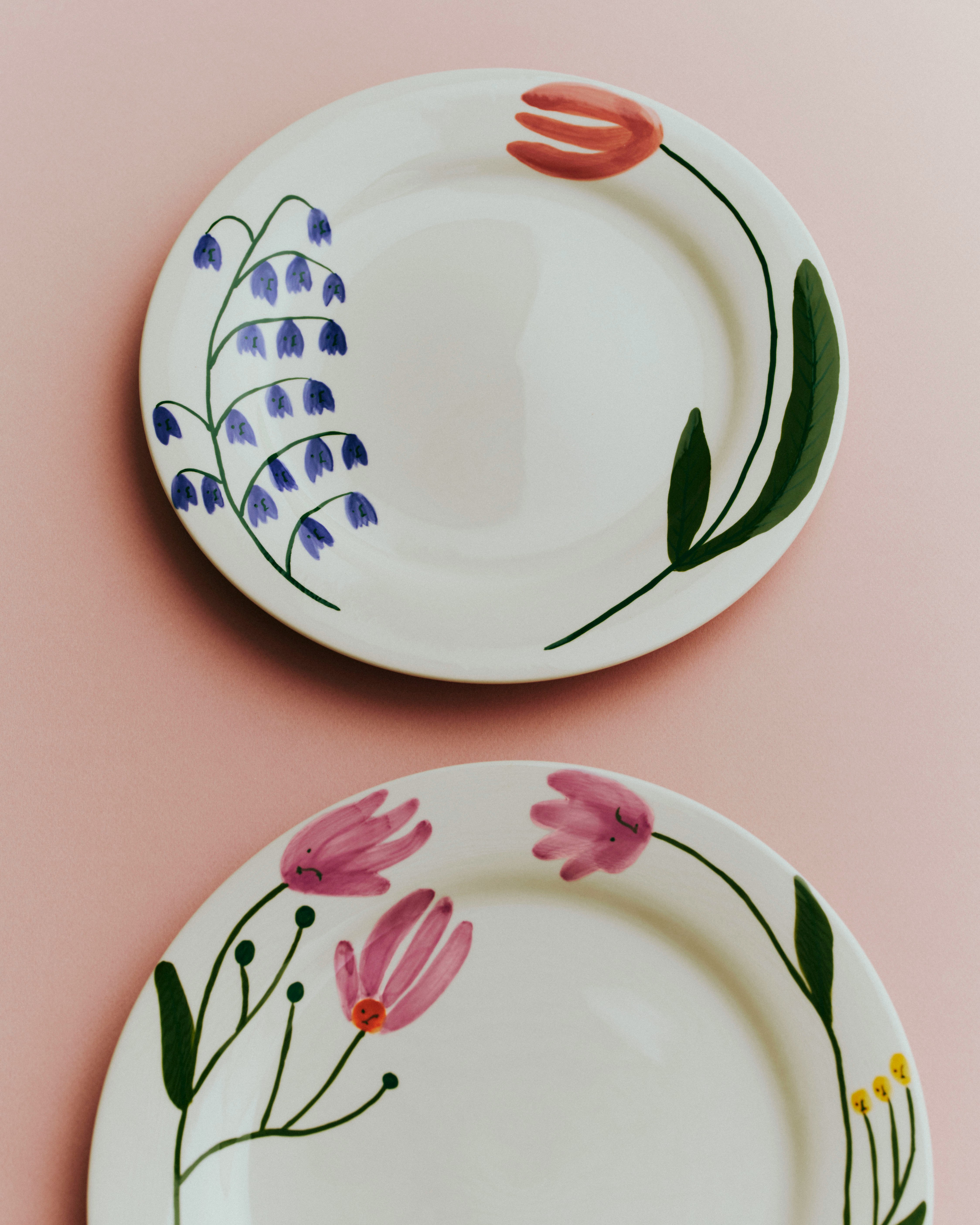 Wild Flower Salad Plate