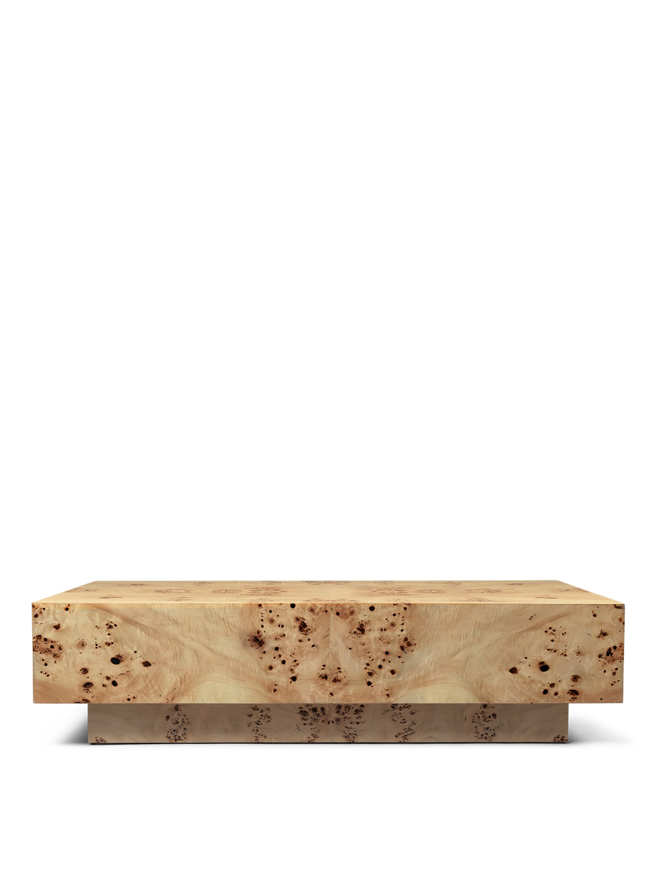 Burl Coffee Table