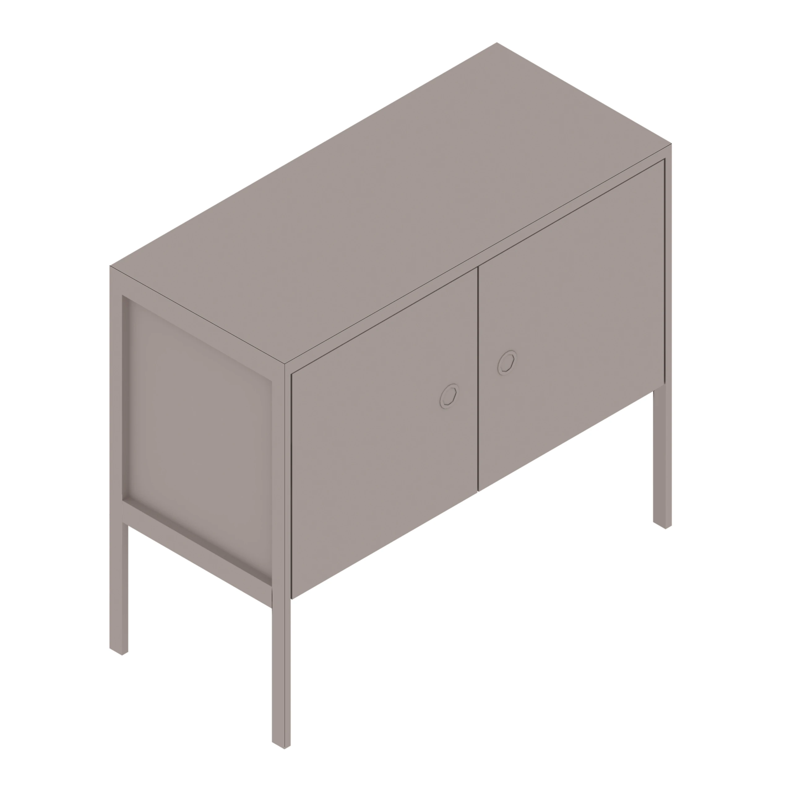 A generic rendering - H Frame Storage | 1 Unit Wide
