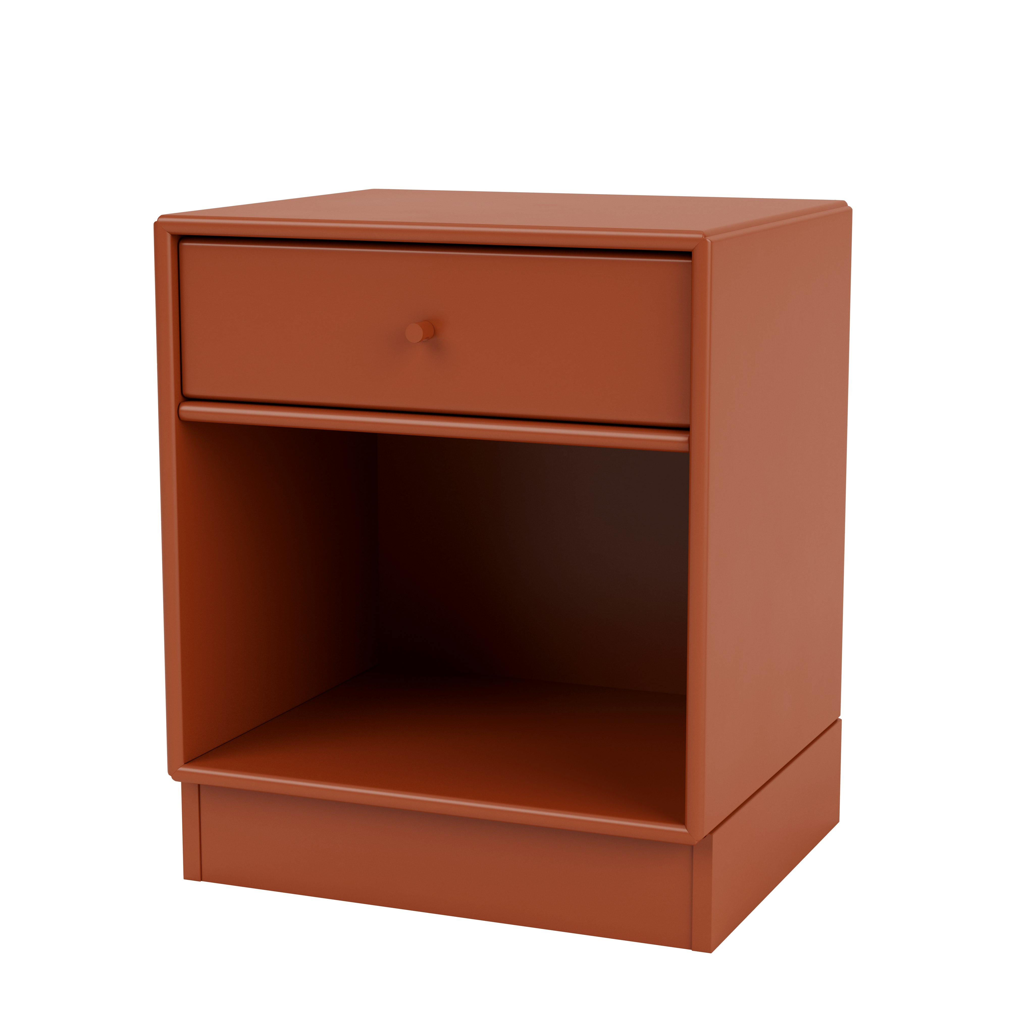 Dream Bedside Table - Hokkaido with Hokkaido Plinth