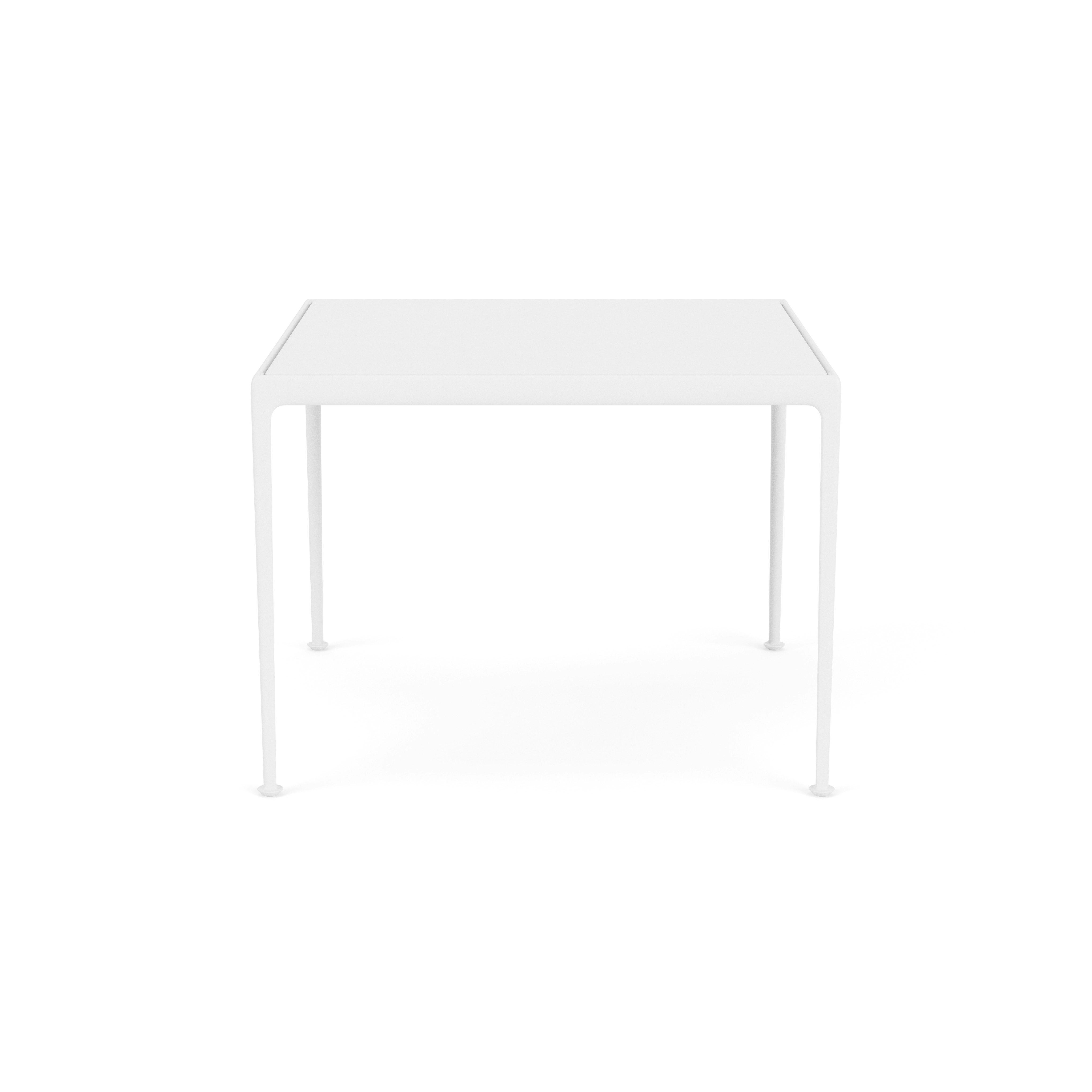 1966 Collection Porcelain Dining Table 38*38 , white porcelain