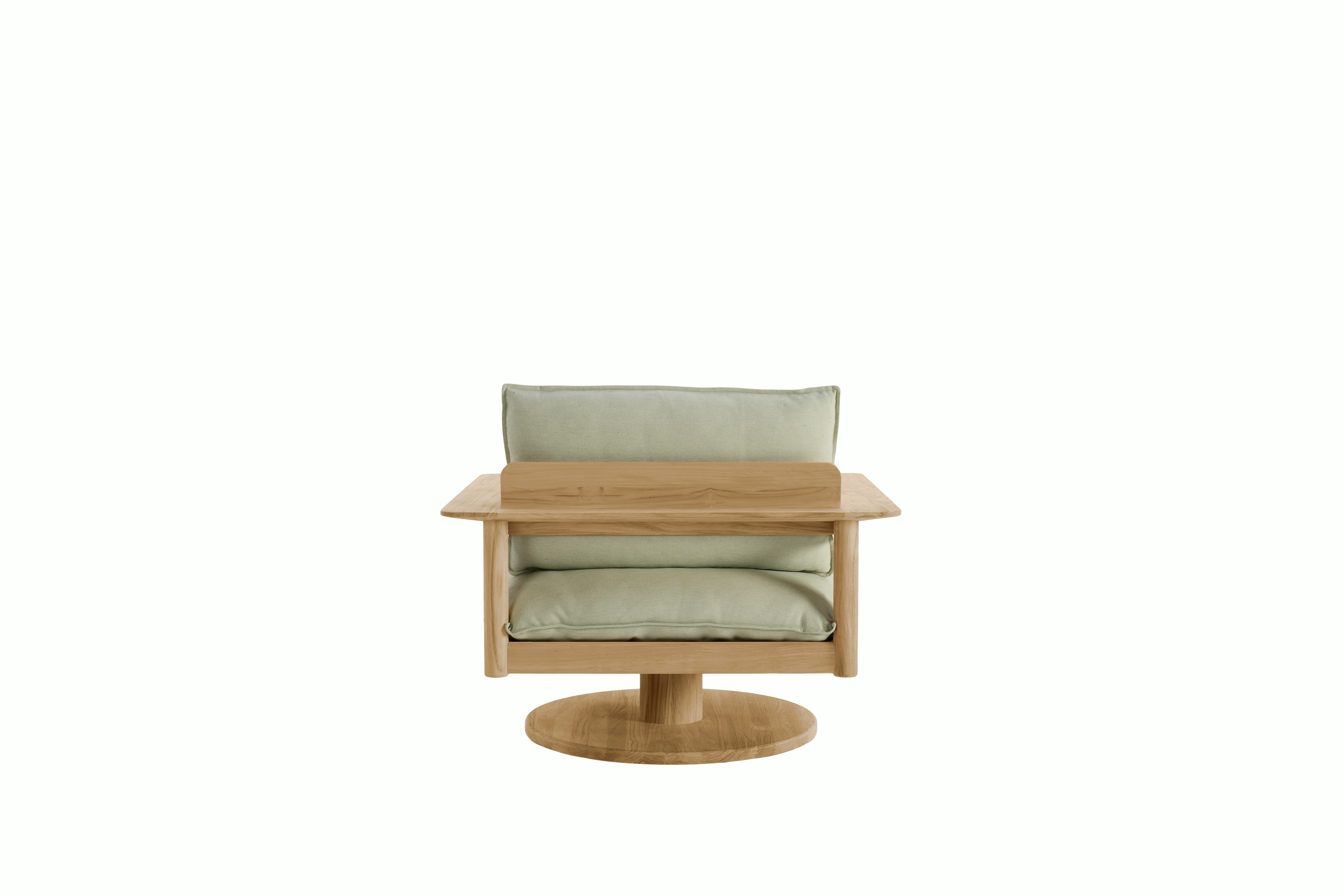 Terassi Swivel Lounge Chair - Heritage Moss