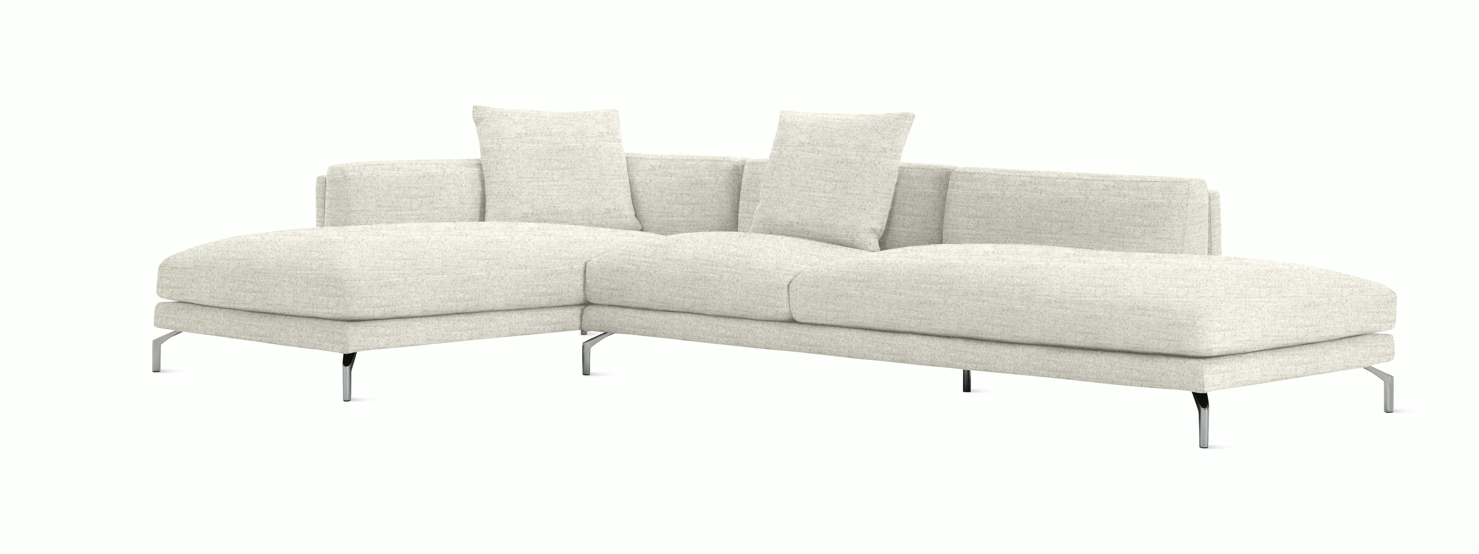 Como Open Sectional - Left Facing