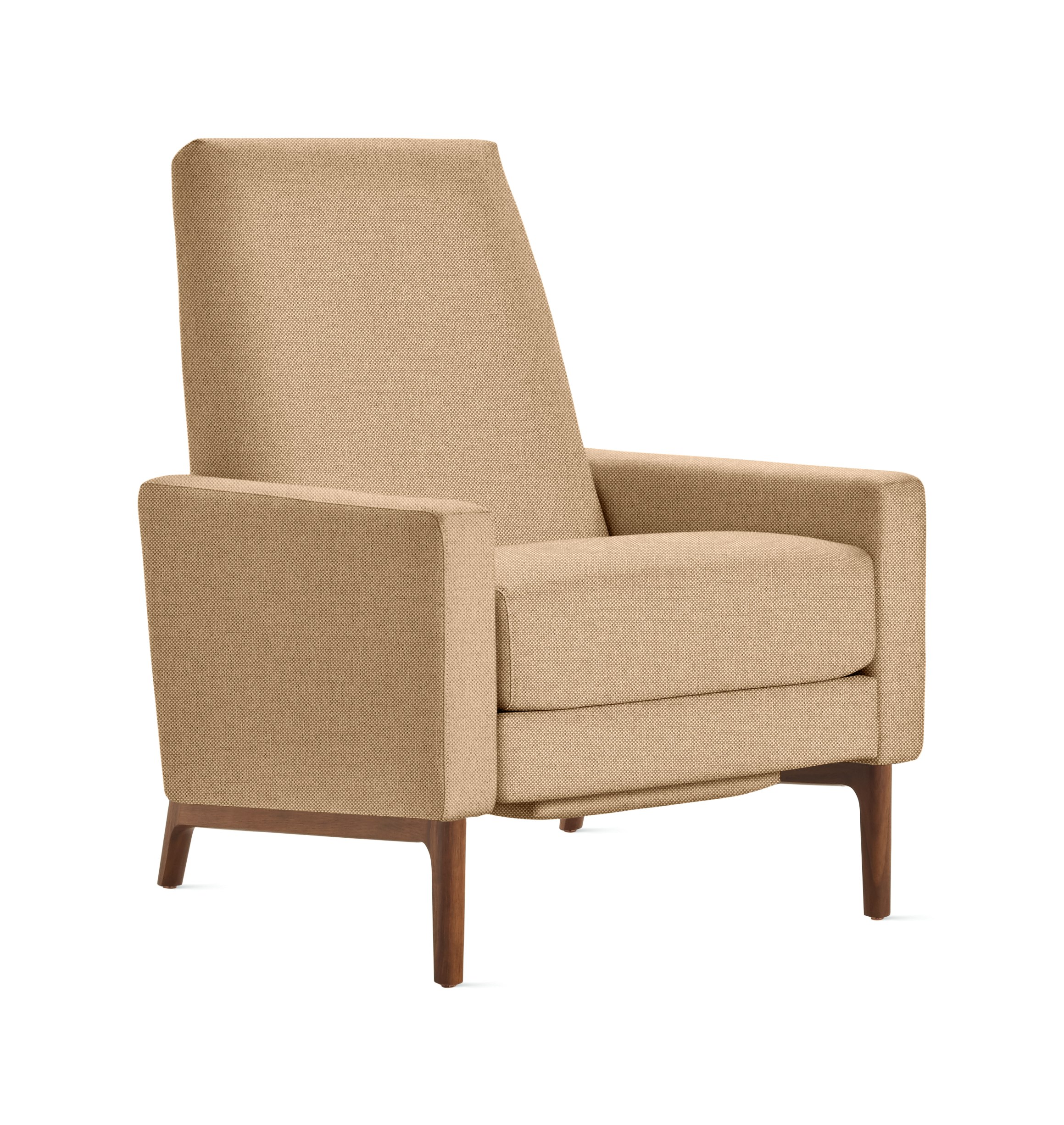 Flight Recliner 2.0 - Standard, Fabric, Mode, Camel, Walnut