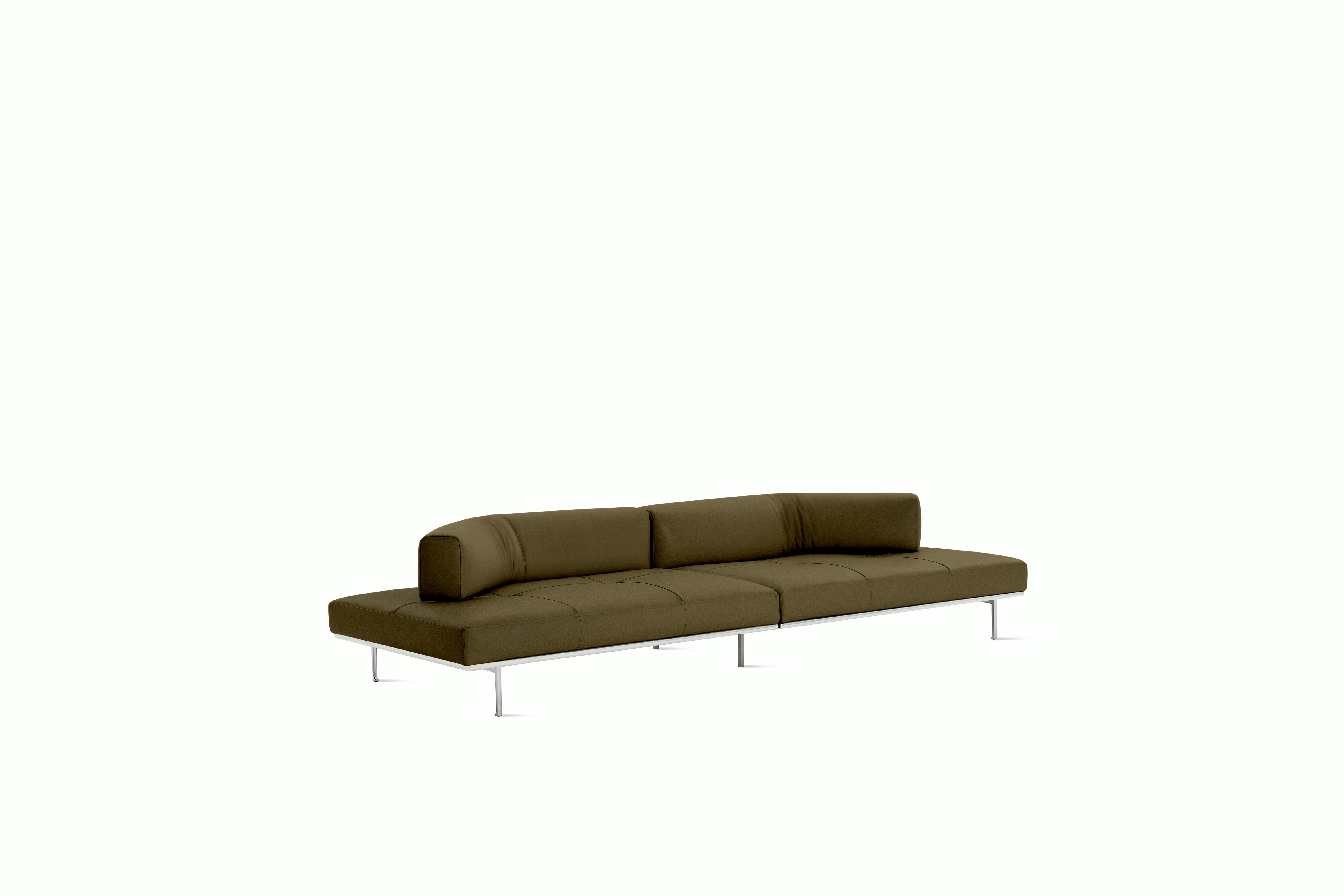 Matic Sofa - MH07 Config  Sofa,  Quilted,  Copenhagen,  Amaliehaven,  Chrome