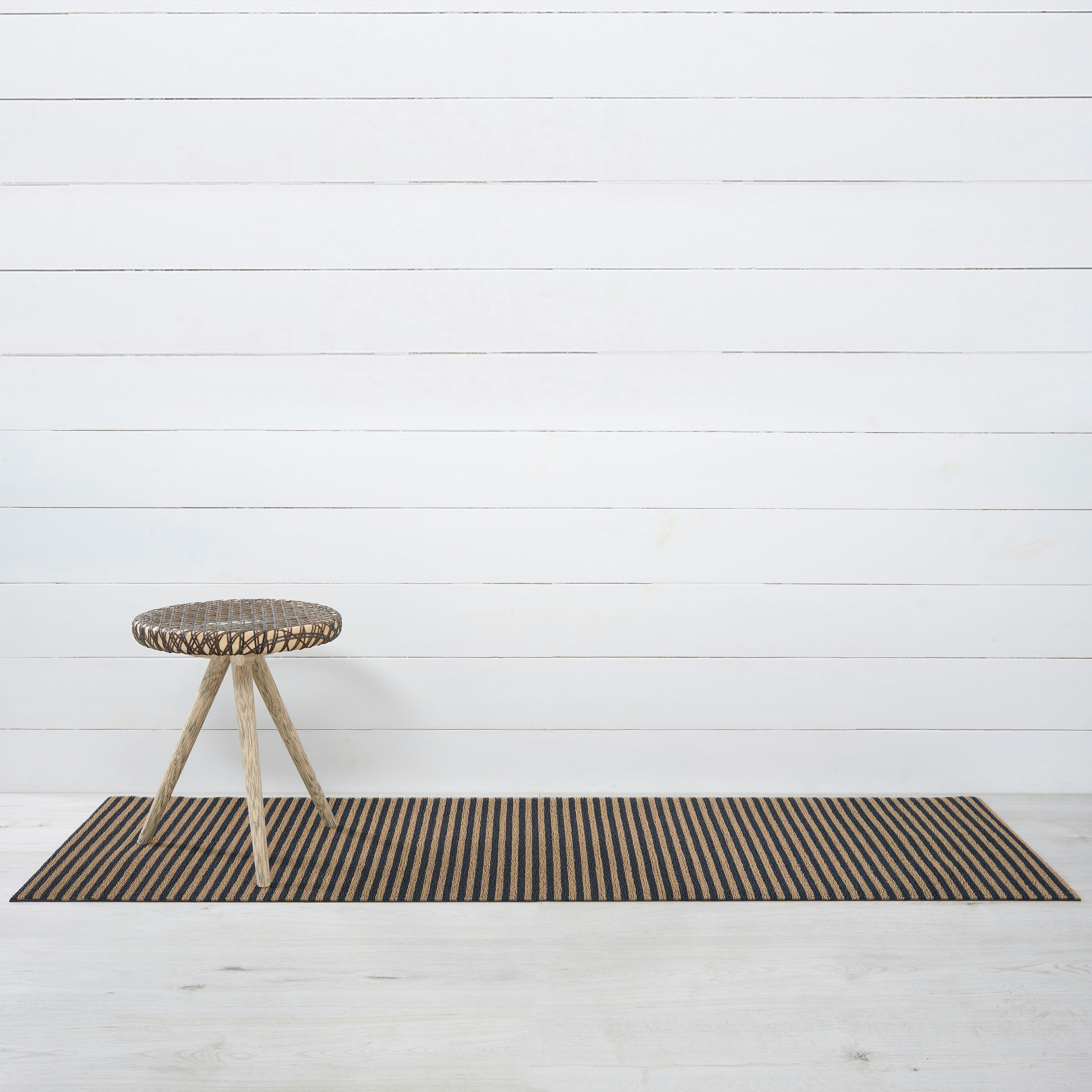 Breton Stripe Shag Mat