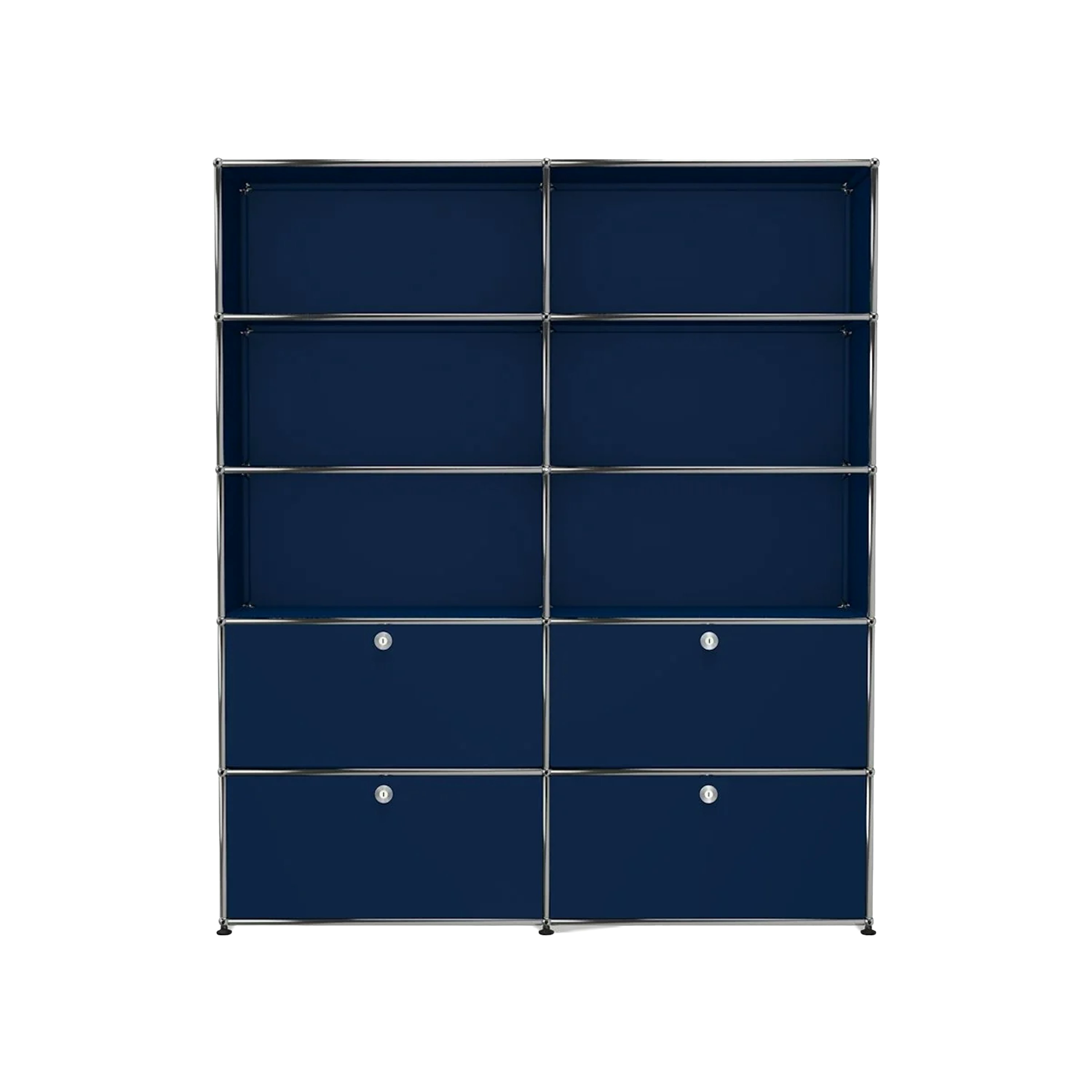 USM Bookshelf 2 - Steel Blue