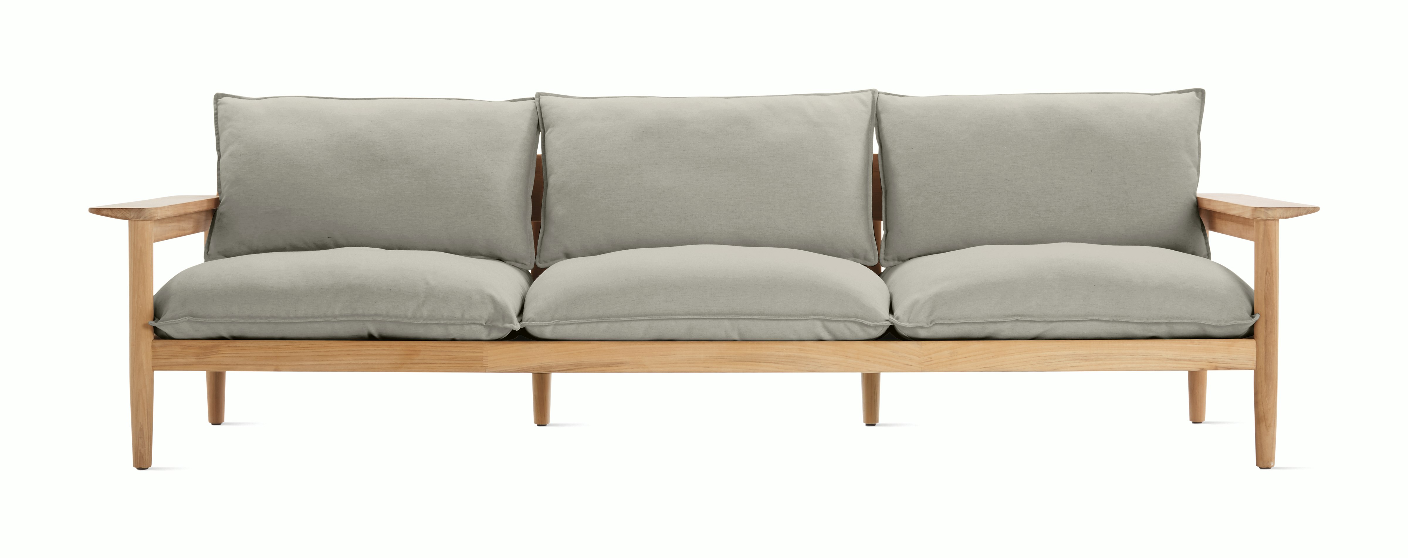 Terassi Sofa - Three Seater,  Heritage Smoke,  FSC Certified, FSC Certified