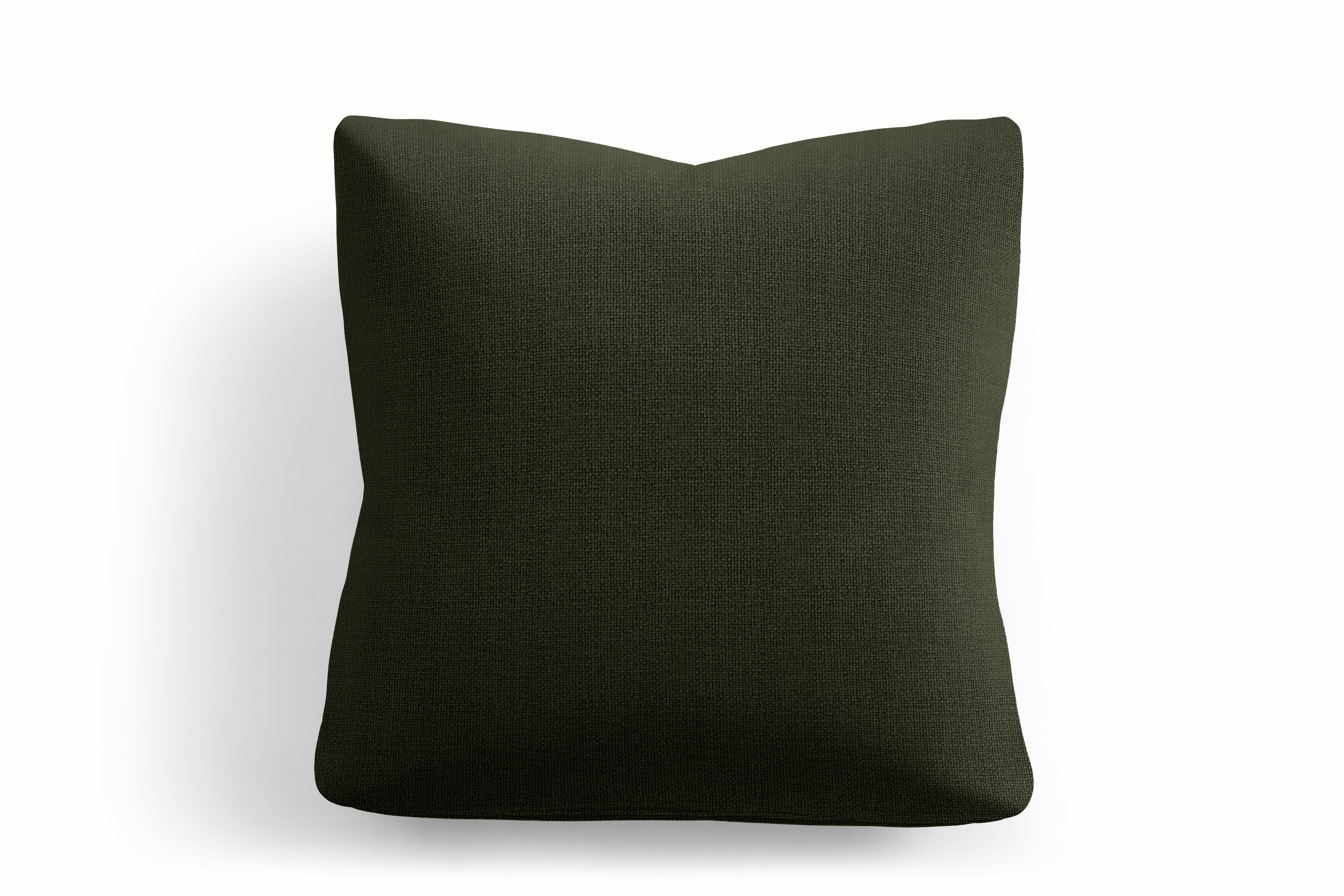 A Irvin Throw Pillow in Militare Viewed from the front.