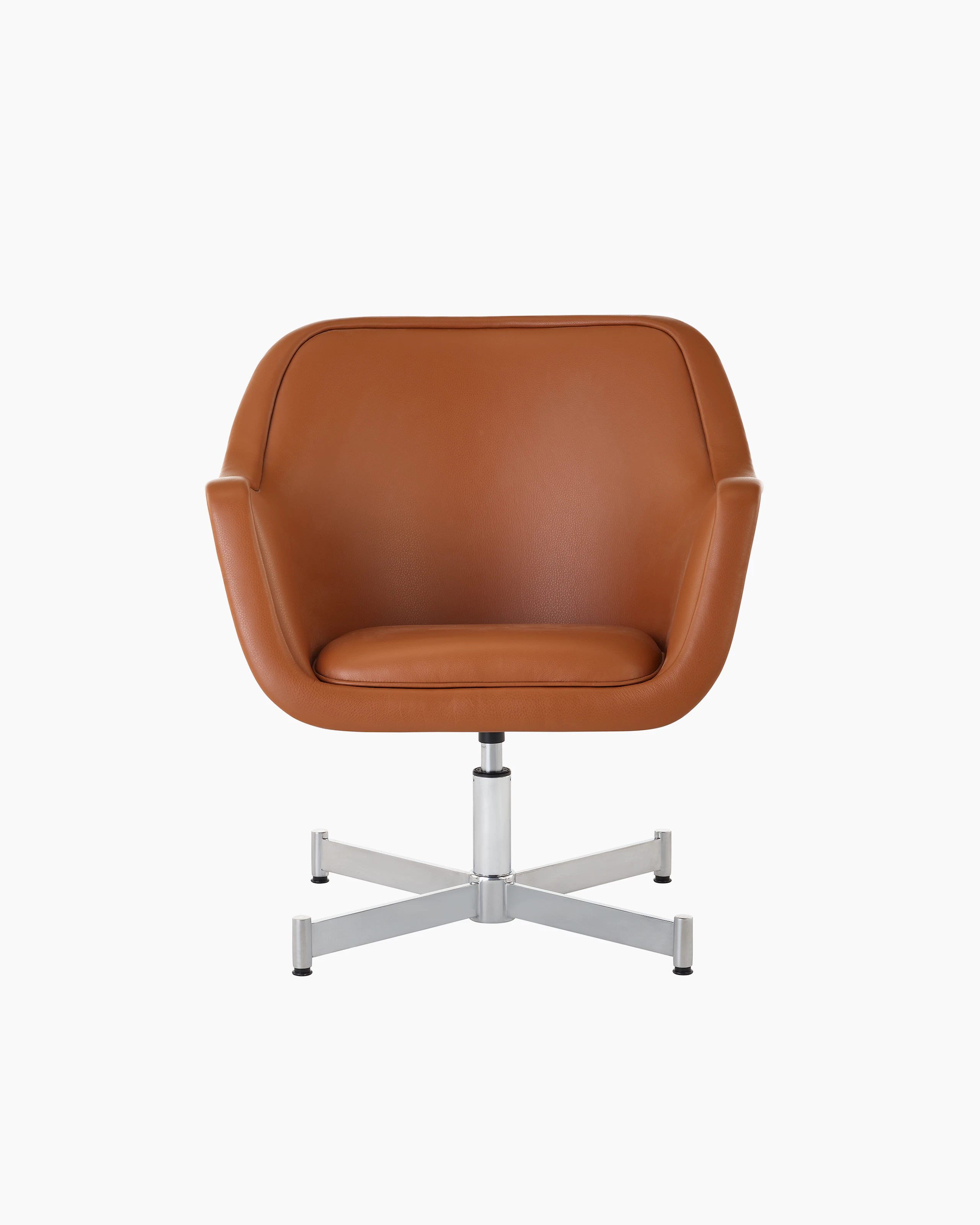 Bumper Lounge Chair with standard arms and four star base.