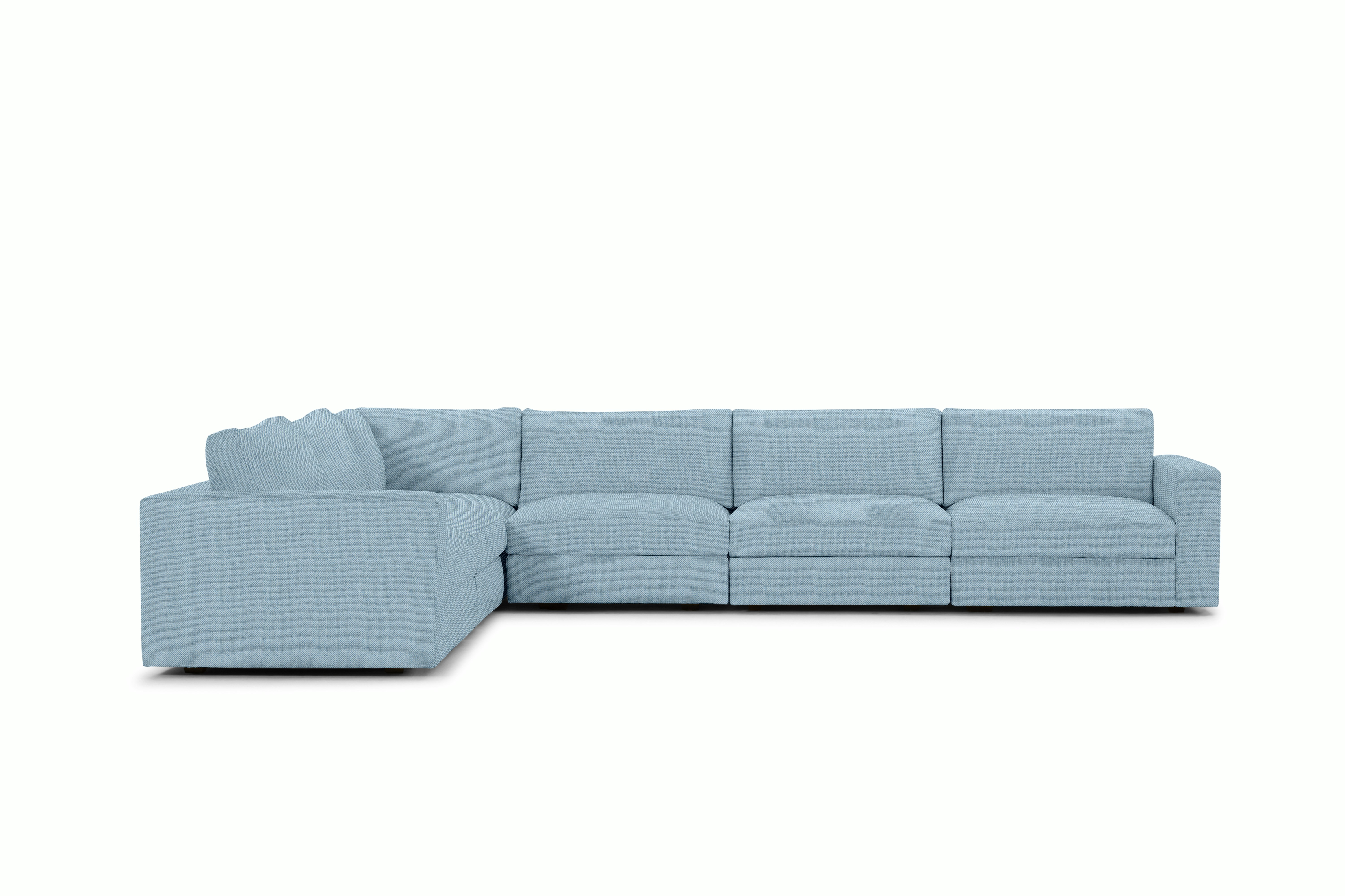 Reid Corner Sectional, L-Shaped Six Seater