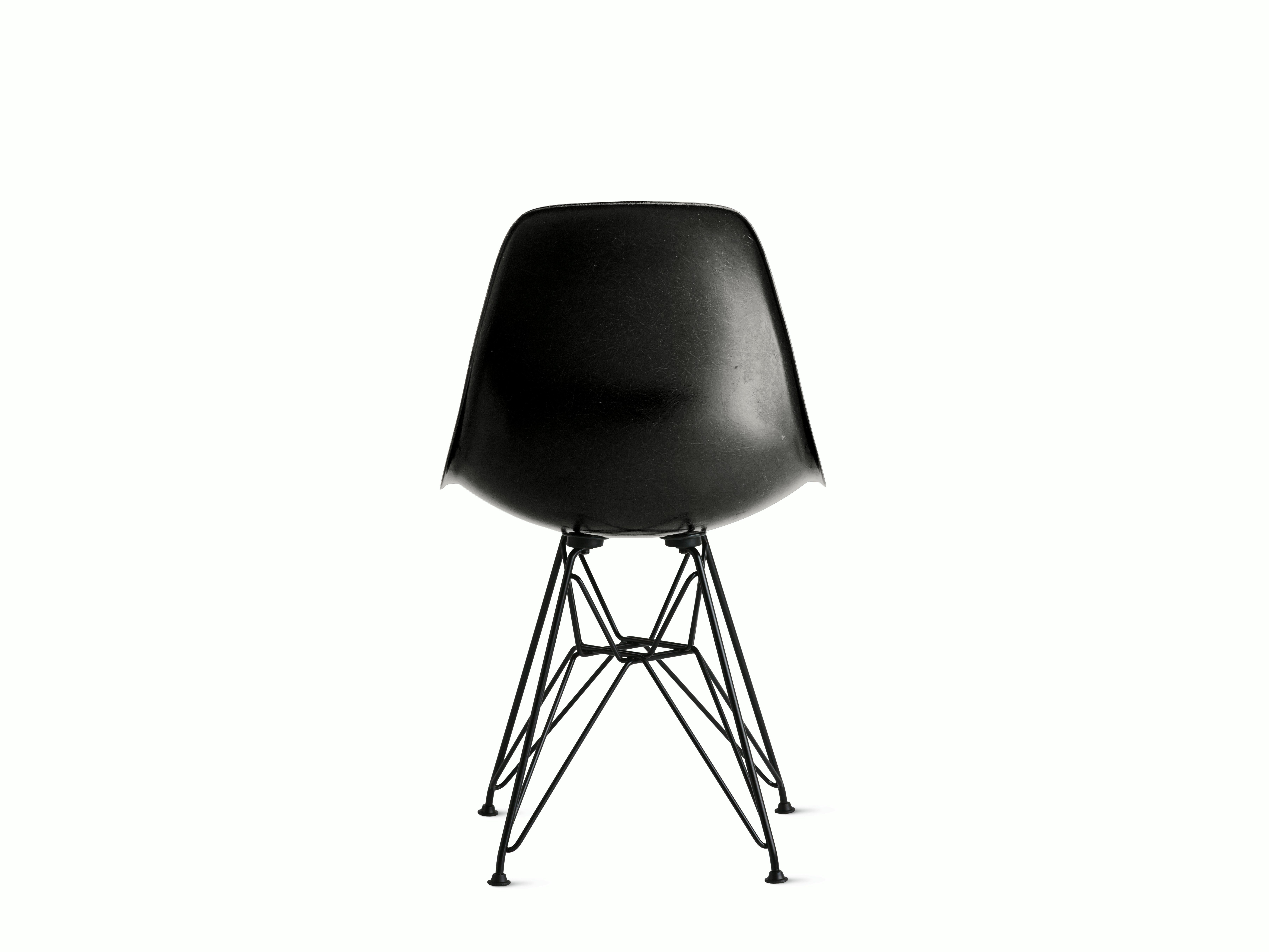 Eames Molded Fiberglass Wire-Base Side Chair (DFSR)