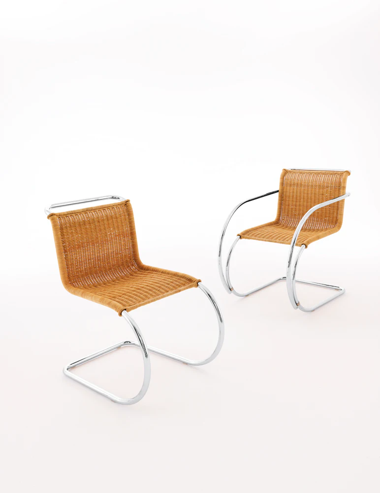 MR Side Chair, Rattan | Knoll MR Side Chair, Rattan | Knoll