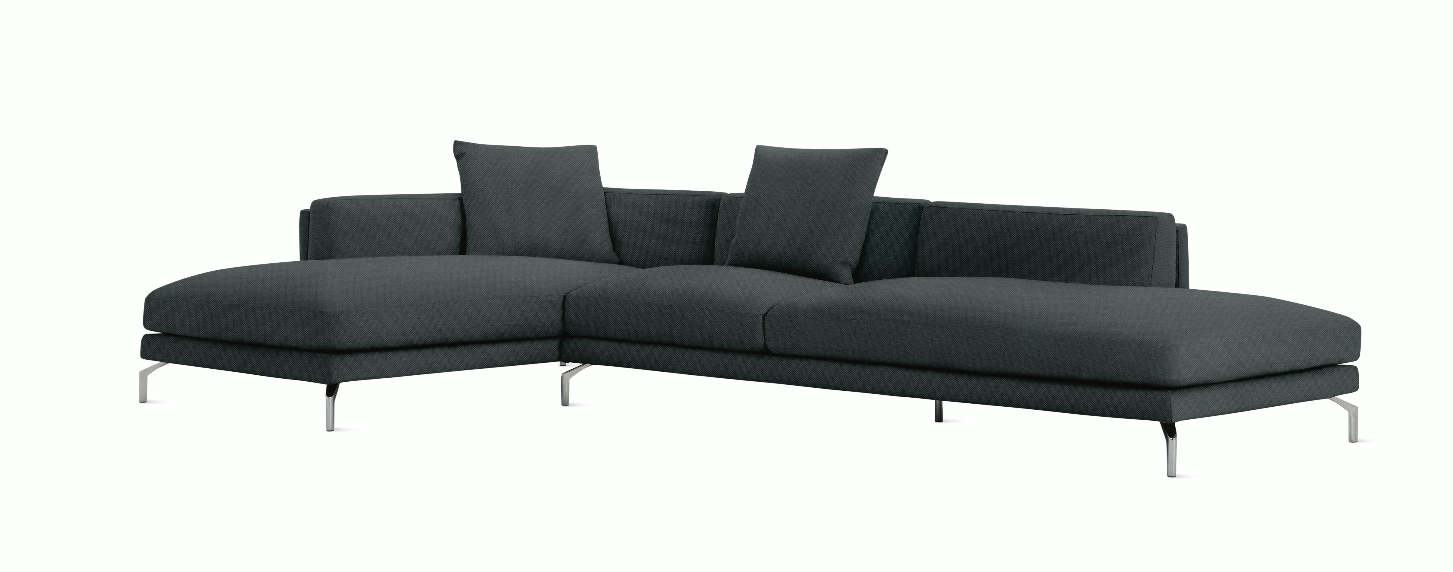 Como Open Sectional - Left Facing