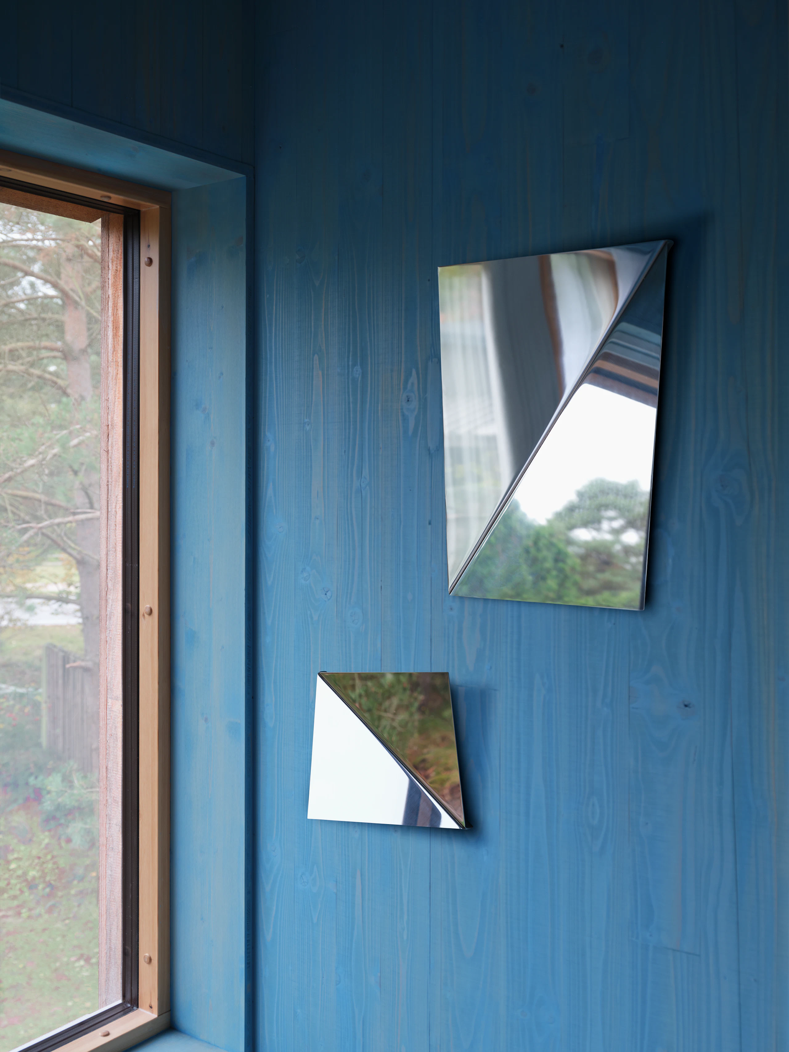 Gaze Mirror, large and small