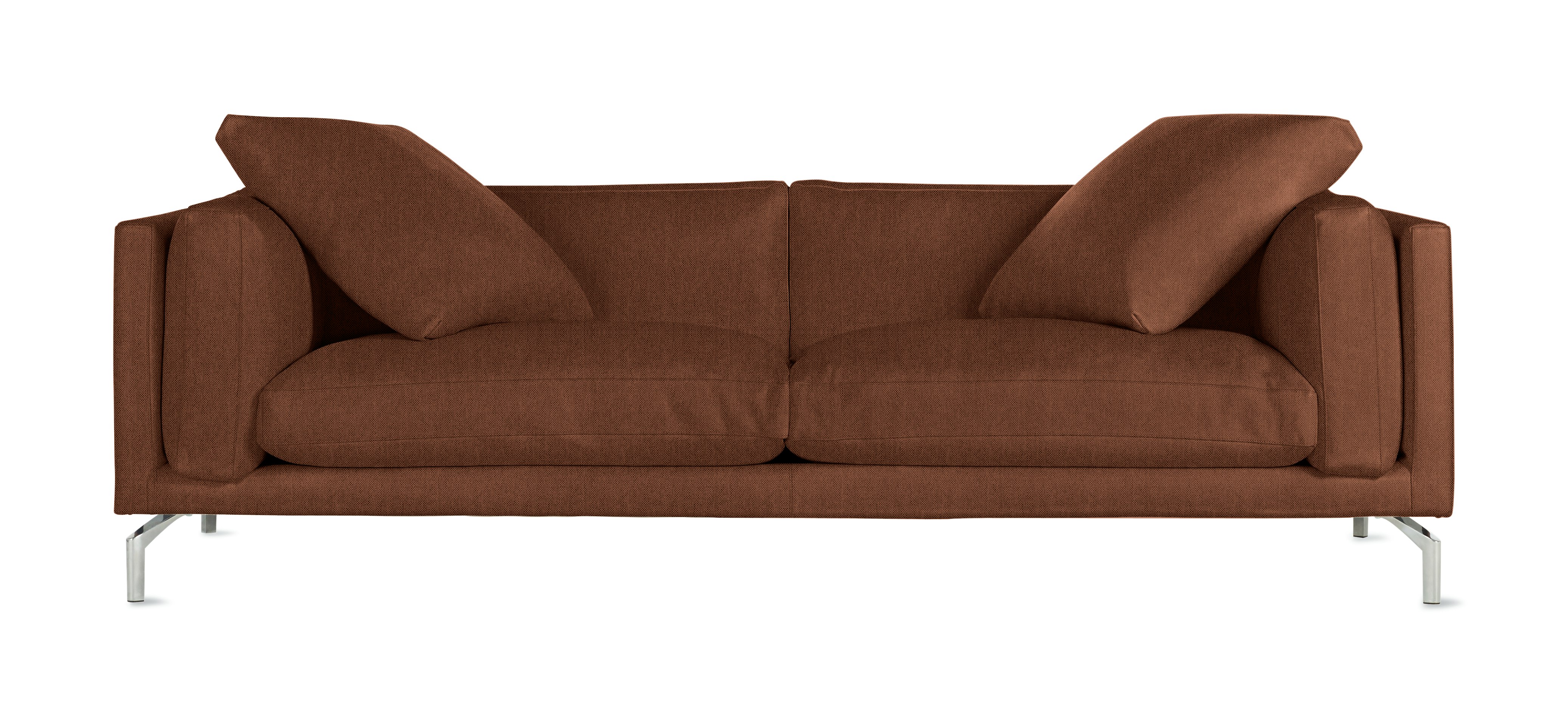 A Como Sofa in Mode: Pathway viewed from the front.