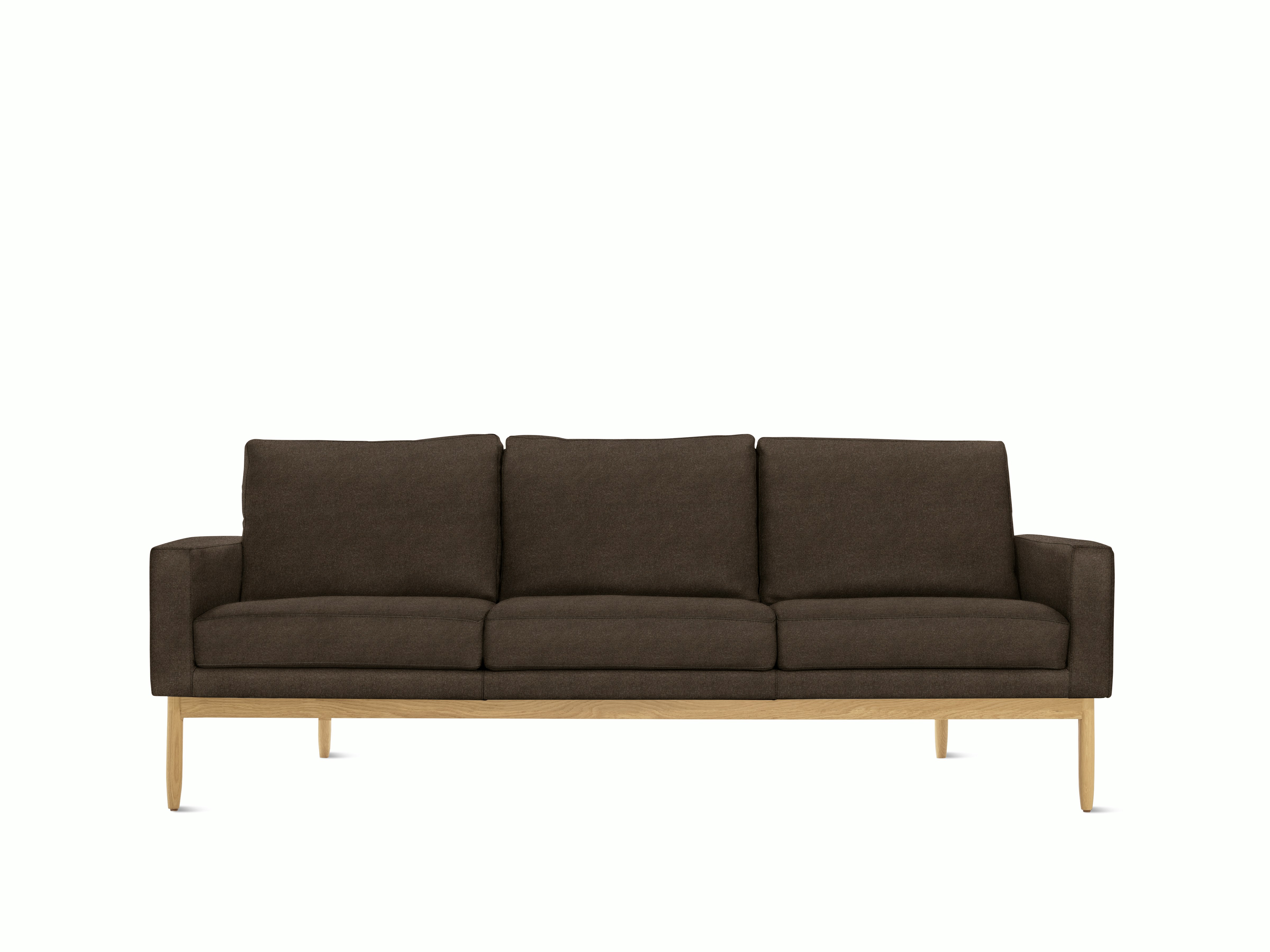 A Raleigh Sofa in Viewed from the front.