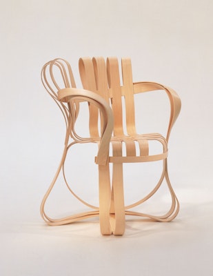 Knoll bentwood Frank Gehry Cross Check Chair