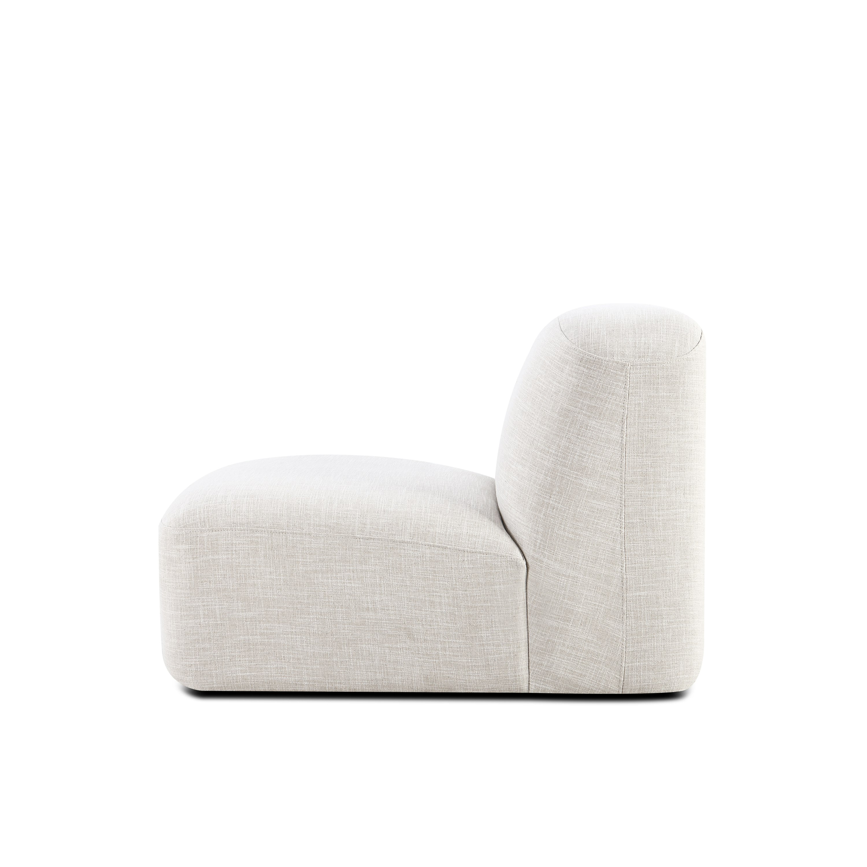 Muse Sofa - Armless Component, Byron, Oyster