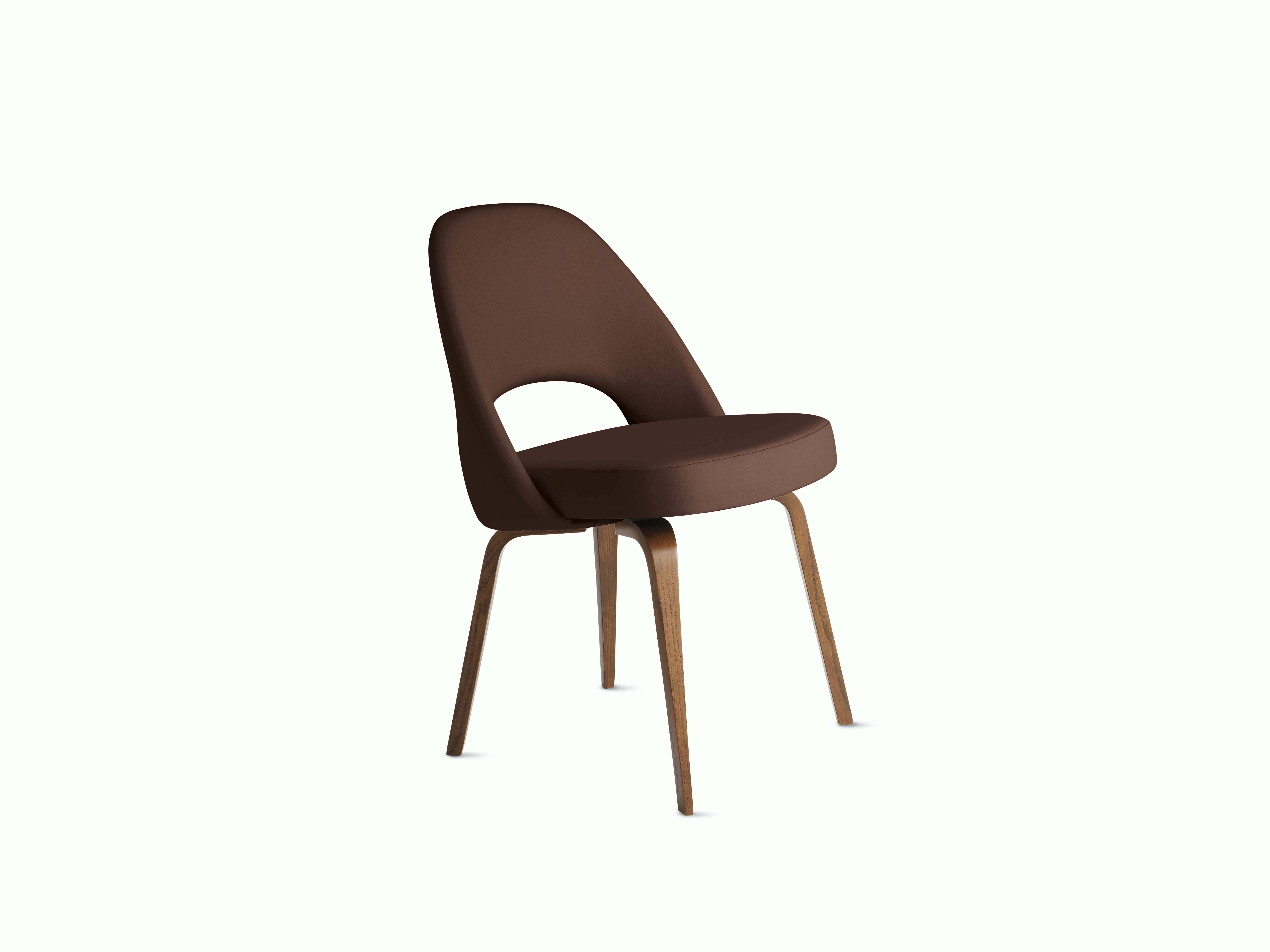 Saarinen Executive Side Chair with Wood Legs