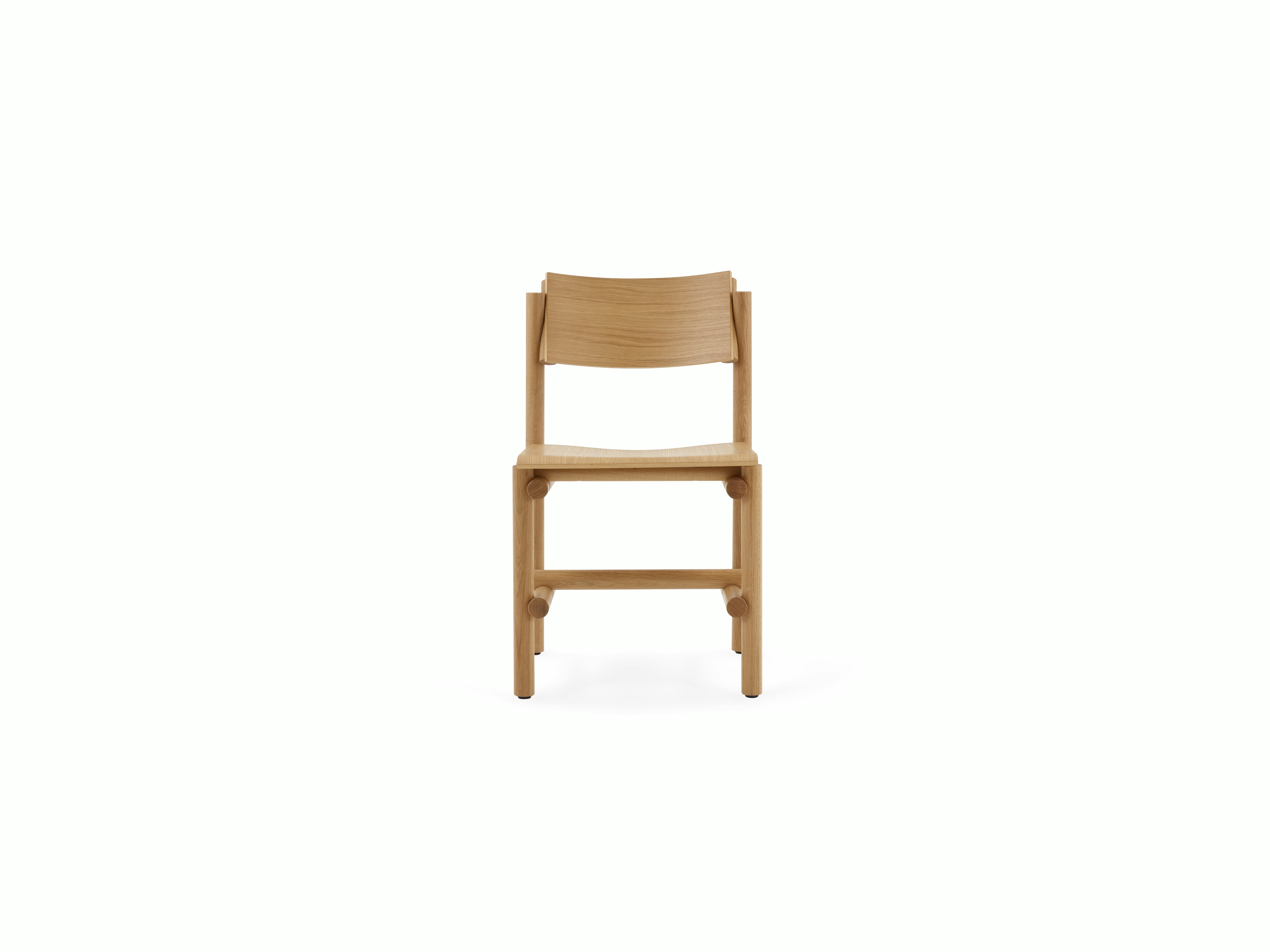 Muecke Side Chair - oak