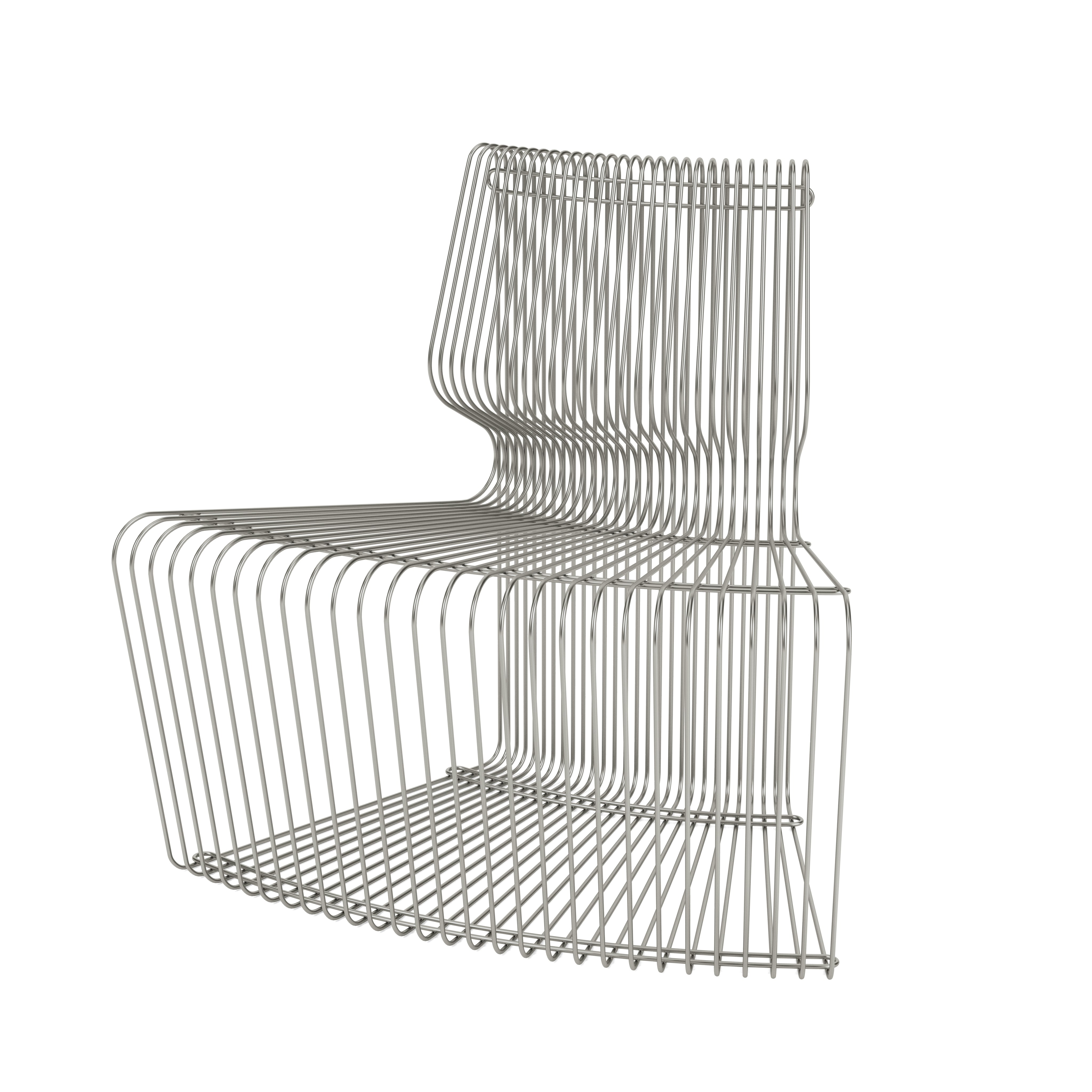 Pantonova Outdoor Chair, Concave