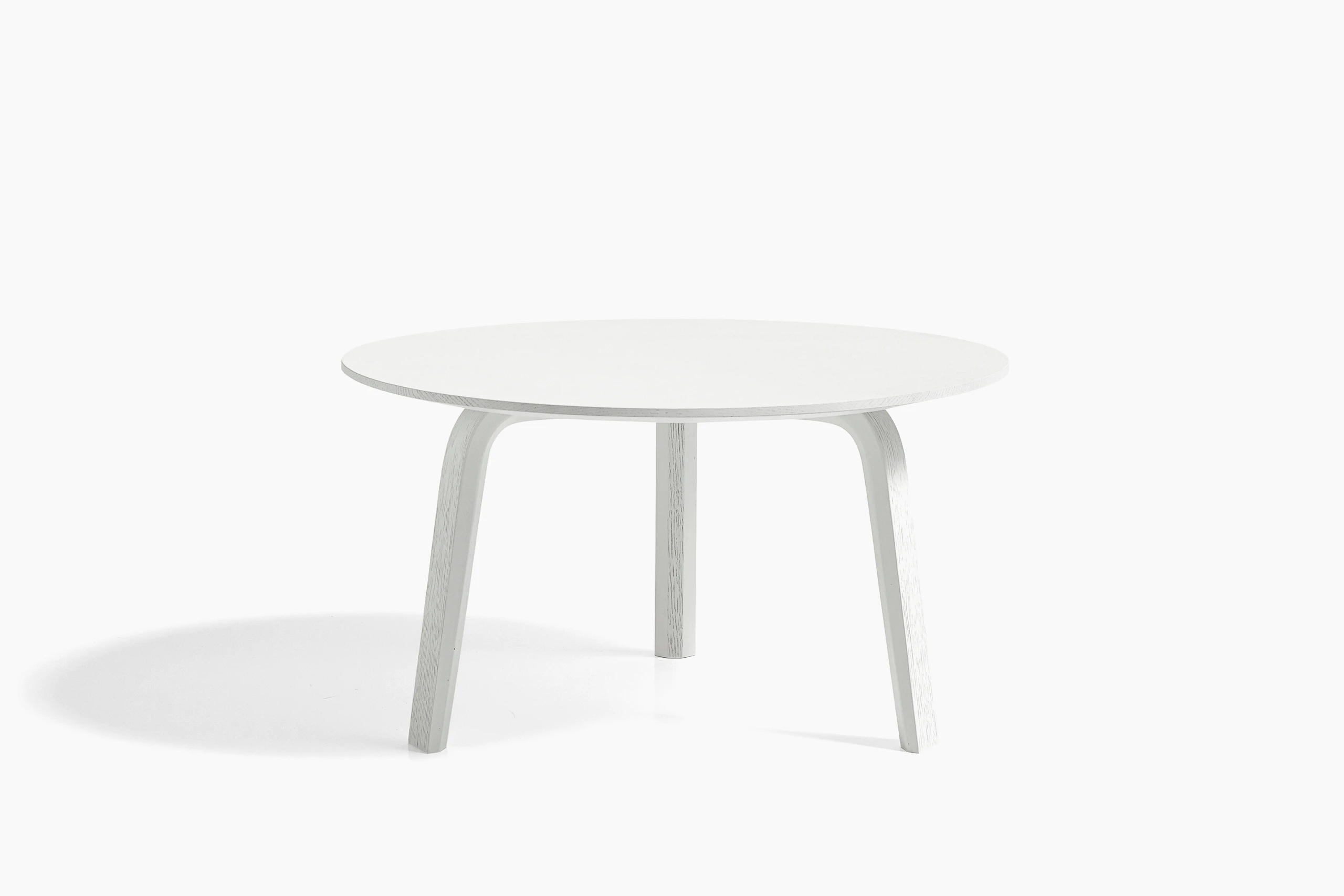 White Bella Coffee Table, viewed from the front.