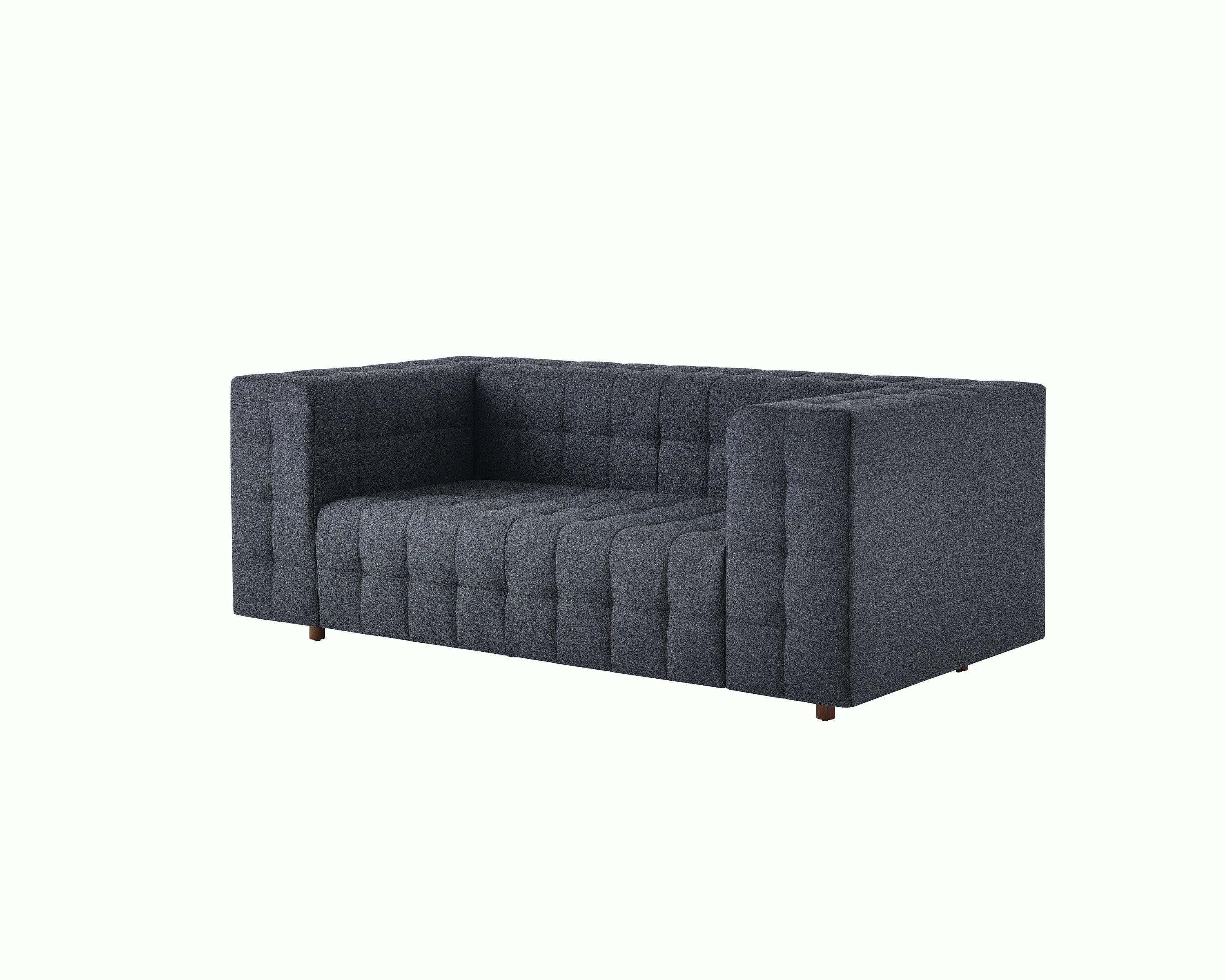 Rapport Sette with walnut legs.