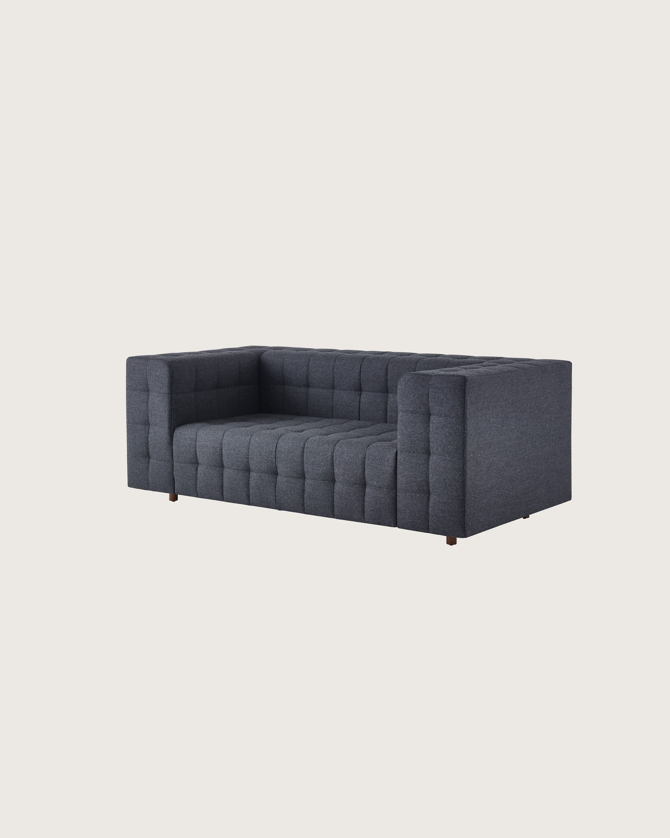 Rapport Sette with walnut legs.