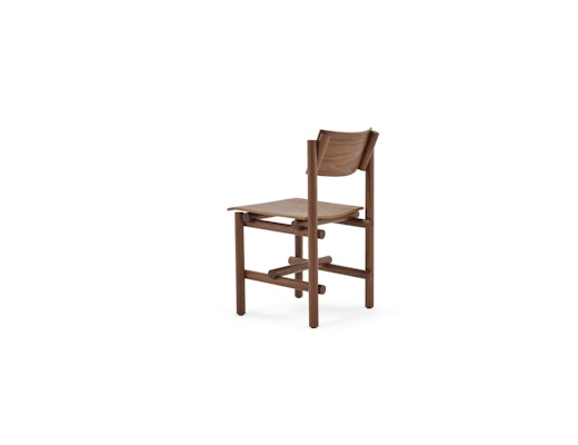 Muecke Side Chair in Walnut Muecke Side Chair